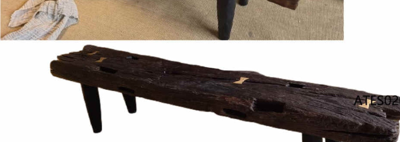 Atubi Bench ATES02009 in a finished interior.