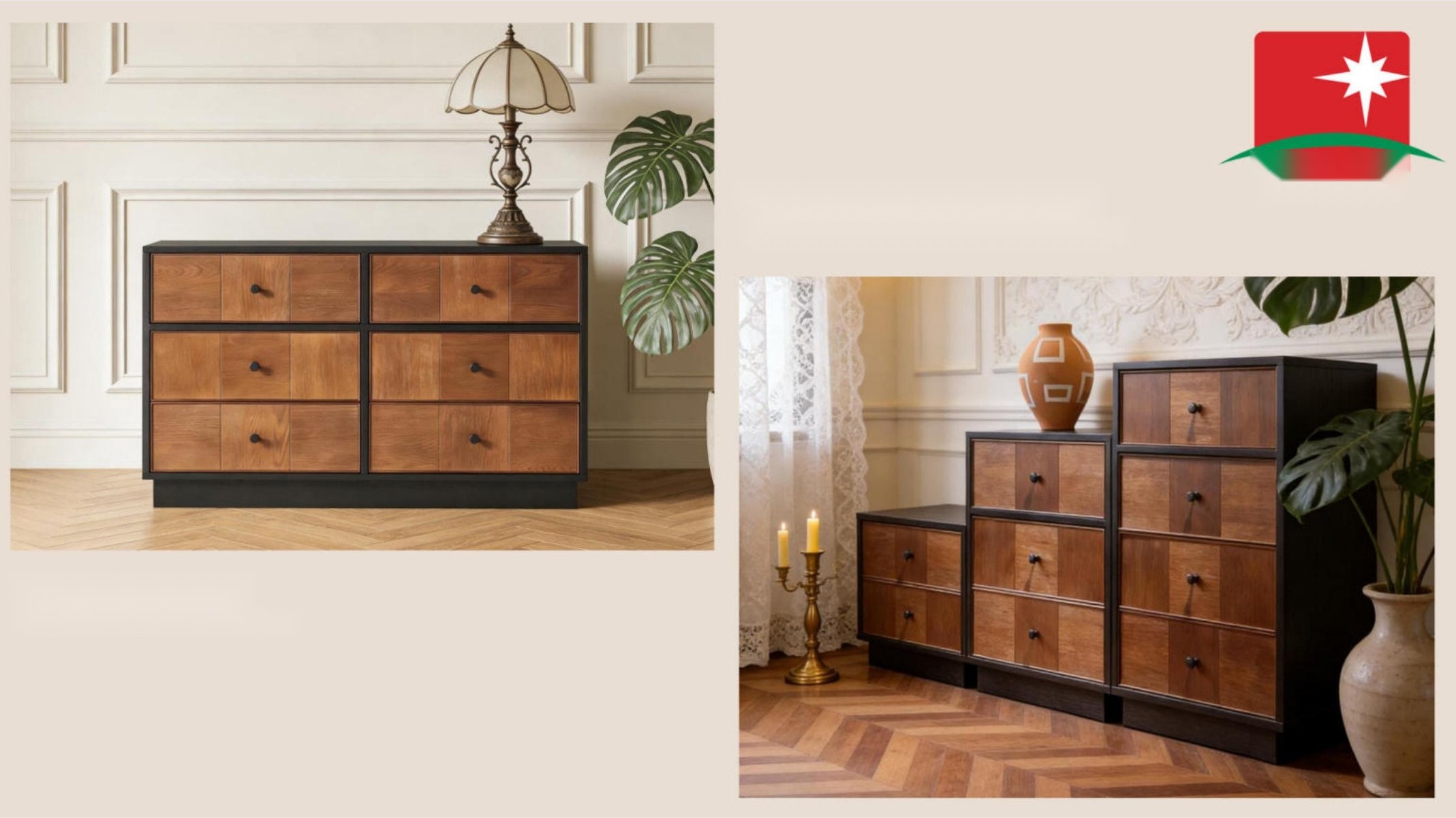 Atubi Cabinet ATKB020H in a finished interior.