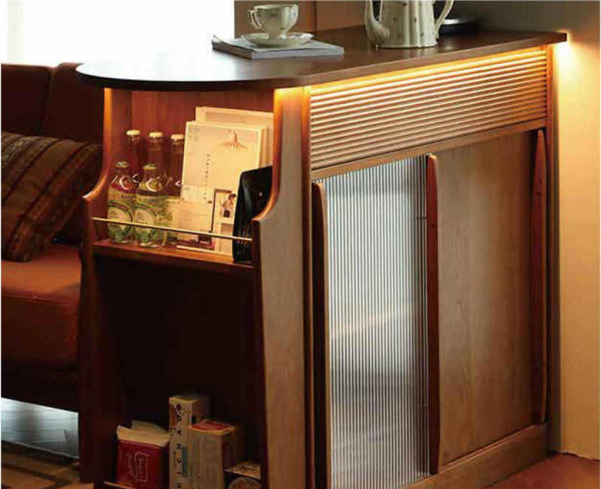 Atubi Cabinet ATKBT002 in a finished interior.
