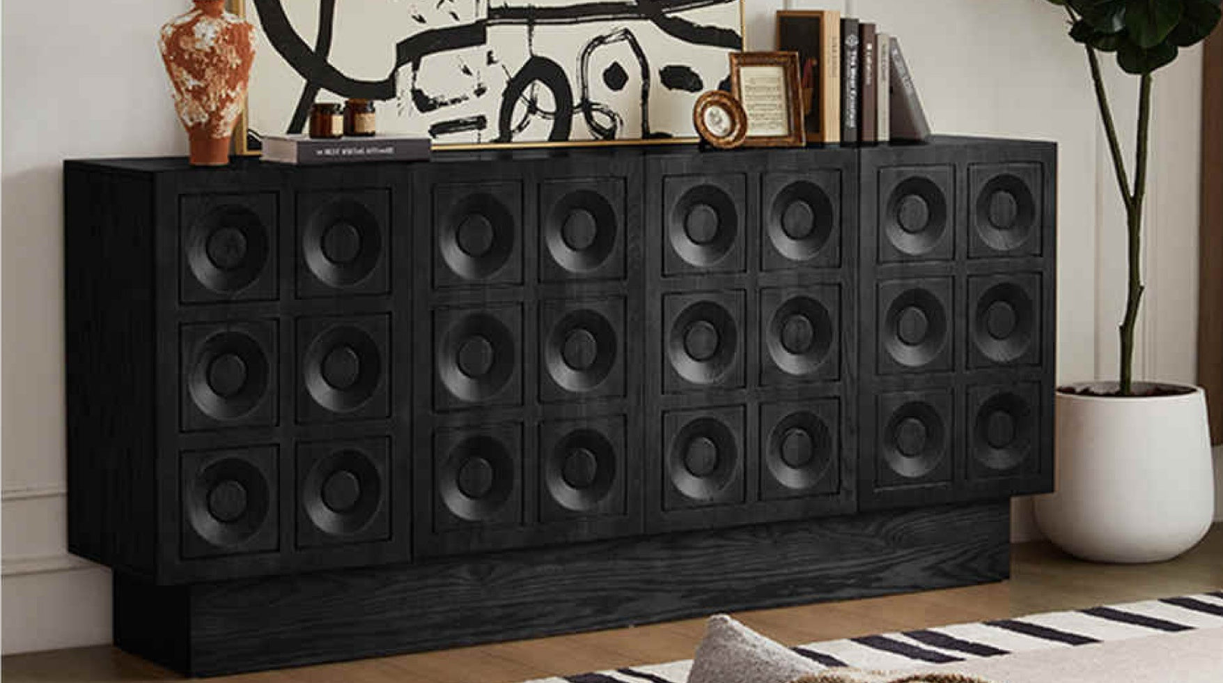 Atubi Cabinet ATKM203 in a finished interior.