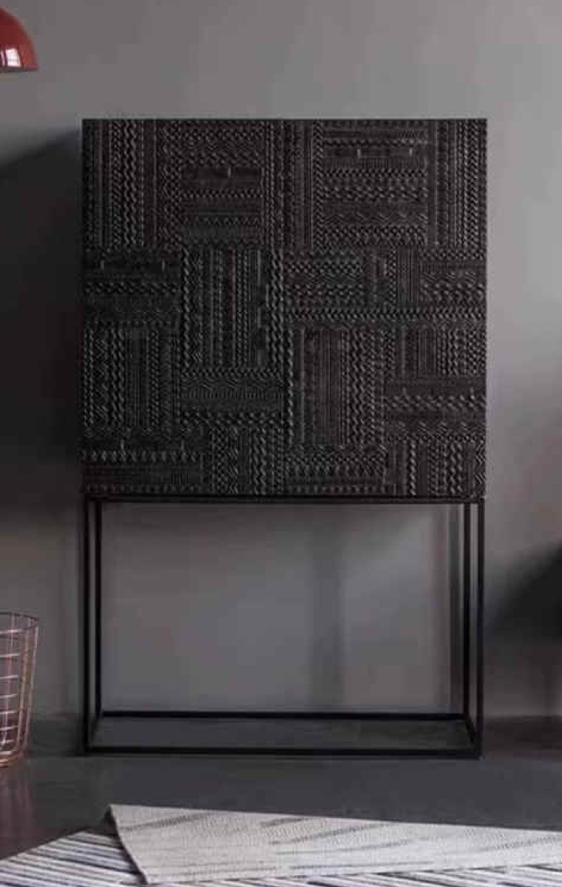 Atubi Cabinet ATKM210 in a finished interior.