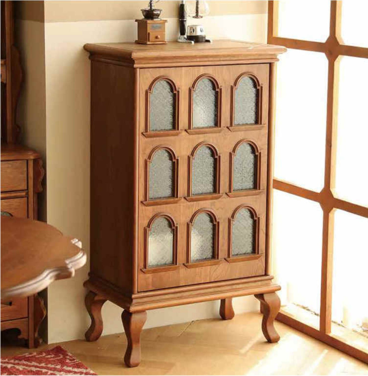 Atubi Cabinet ATKZSG001 in a finished interior.