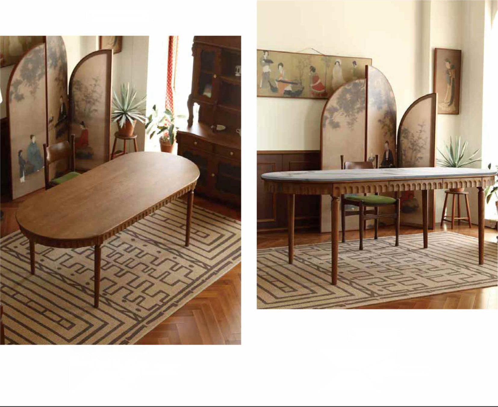 Atubi Console Table ATCZ005 in a finished interior.