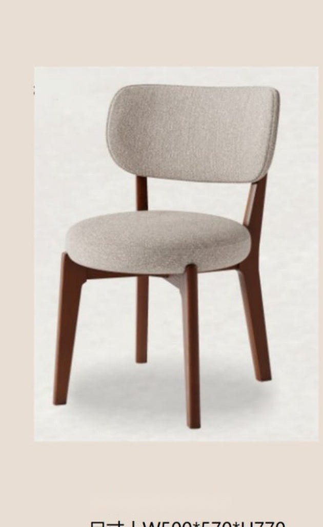 Atubi Dining Chair ACCY2207 in a finished interior.