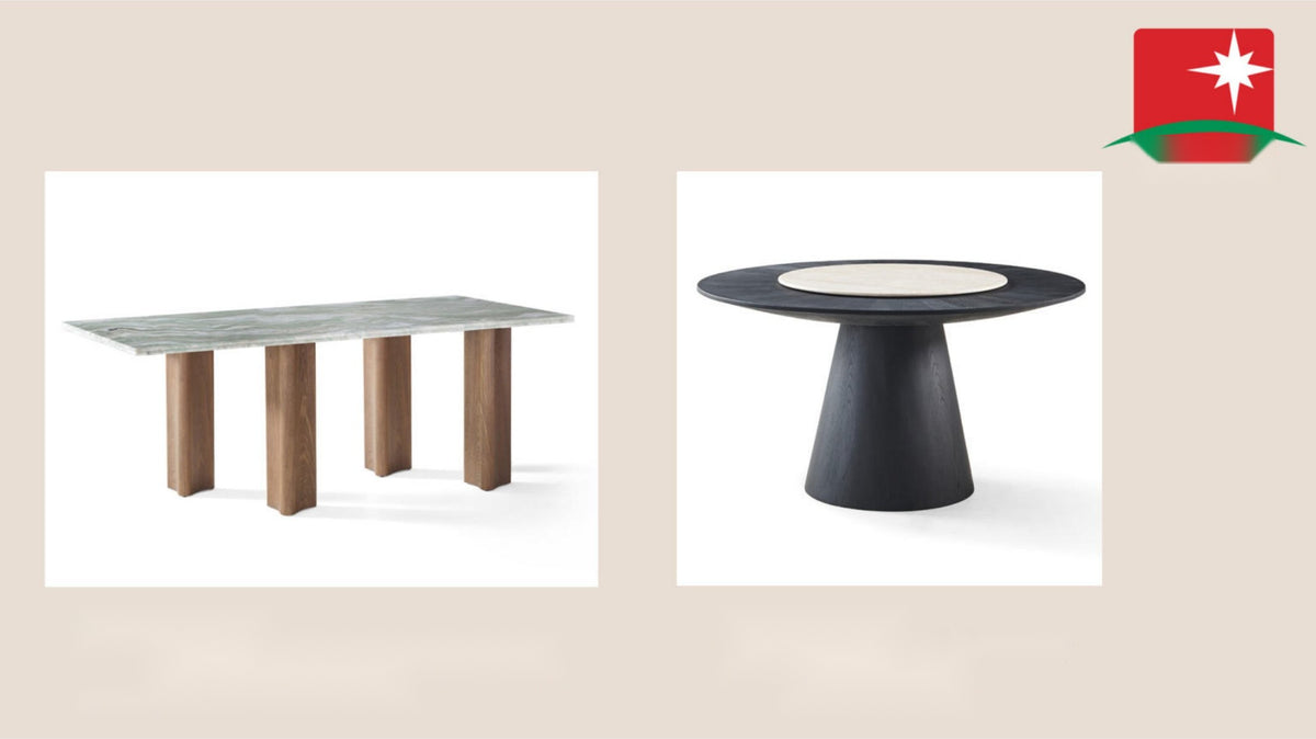 Atubi Dining Table ATD672 in a finished interior.