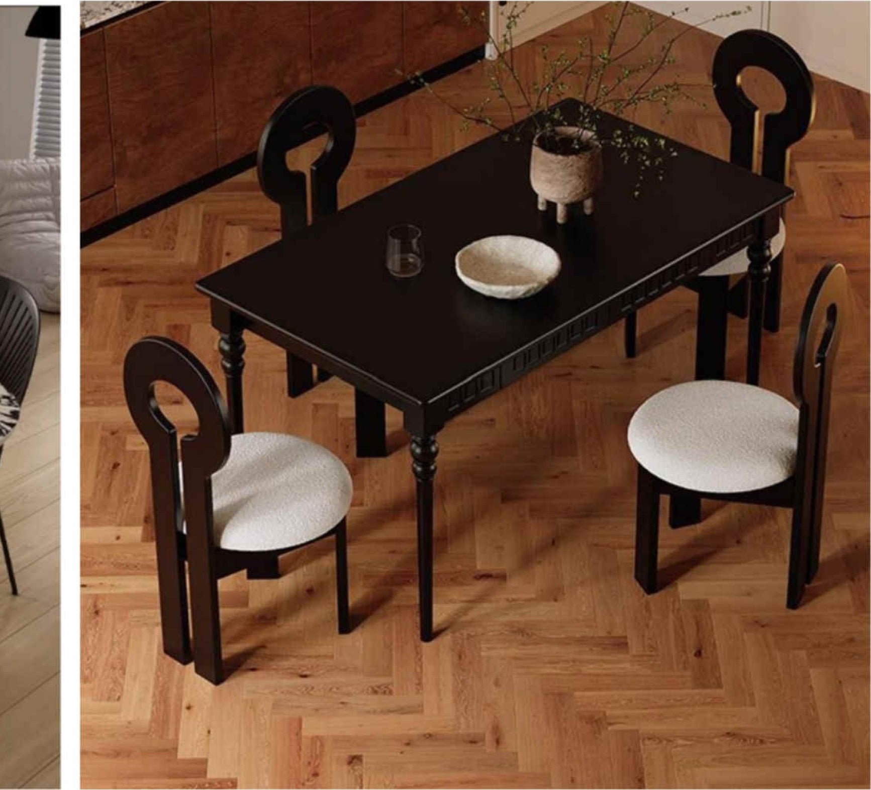 ATF046 Atubi Dining Table ATF046 — view 02