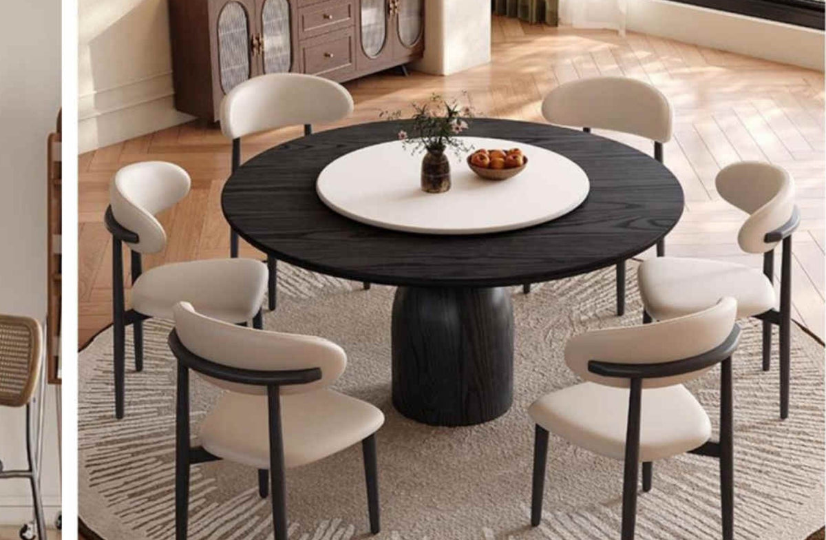 Atubi Dining Table ATF062 in a finished interior.