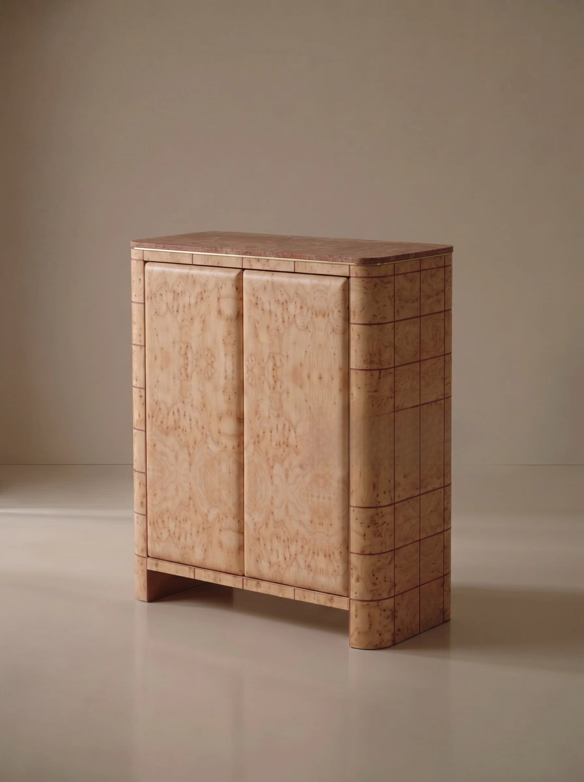 A00018 Cabinet in a finished interior.