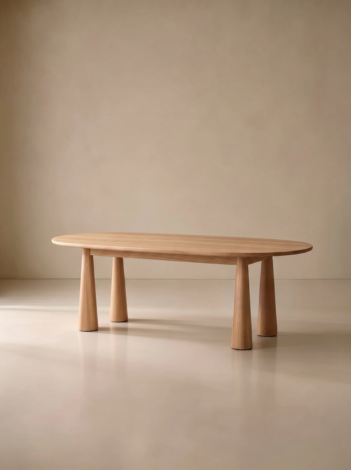 A00028 Dining Table in a finished interior.