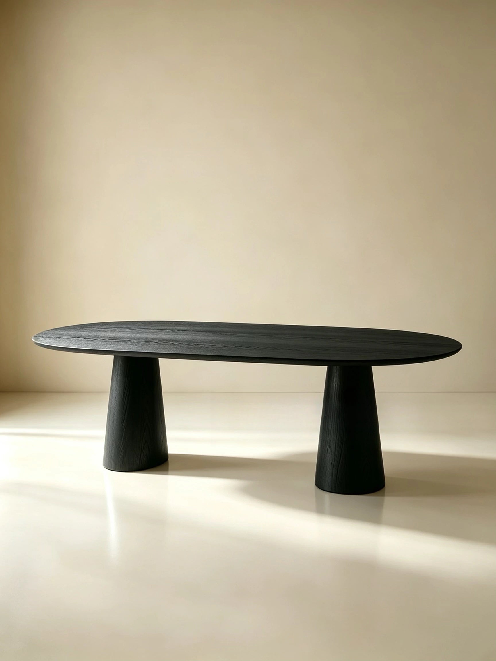 A00038 Dining Table in a finished interior.