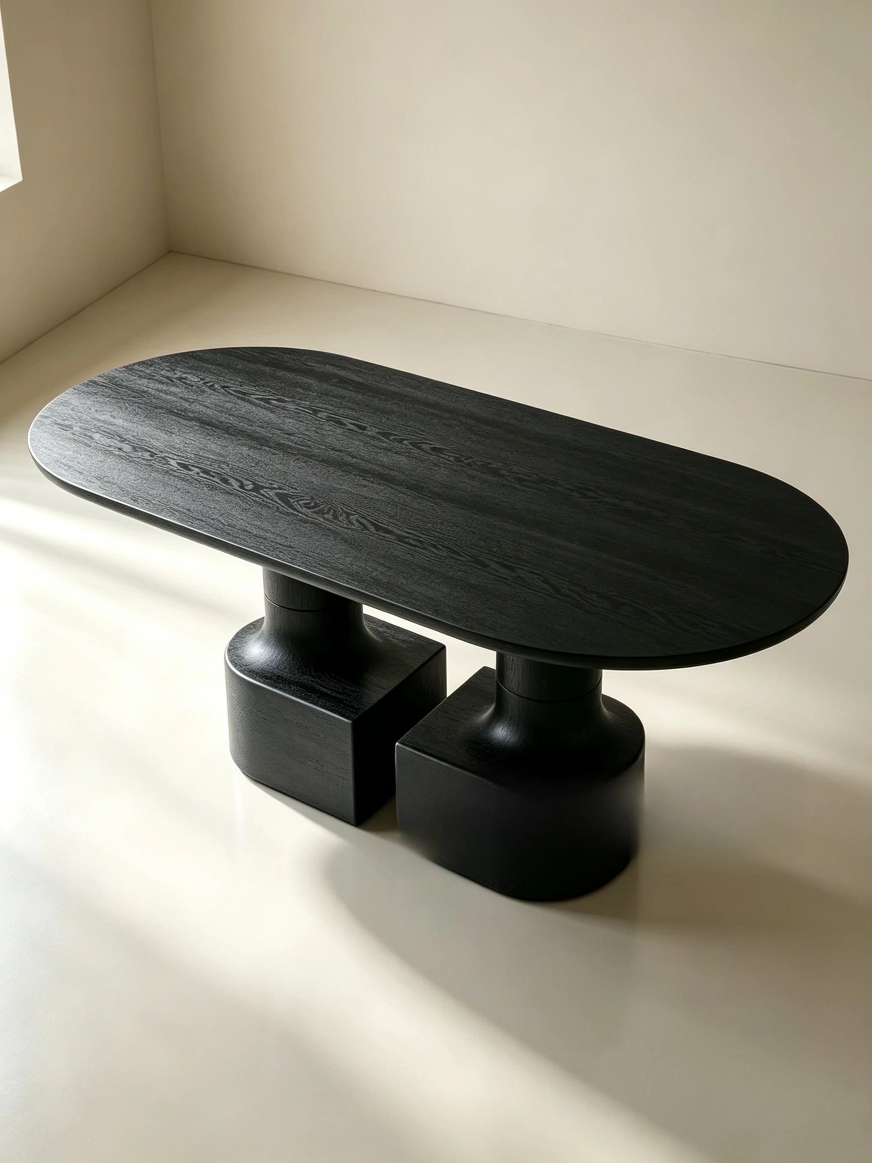 A00039 Dining Table in a finished interior.