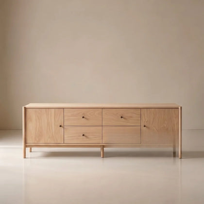 A00045 Natural Ash Sideboard — view 01
