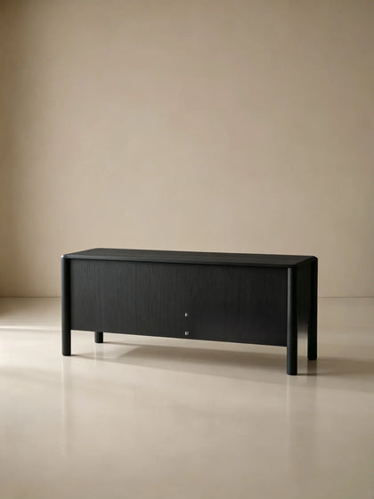 A00047 Black Oak Sideboard — view 05