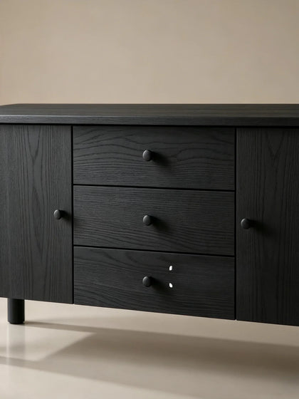 A00047 Black Oak Sideboard — view 09