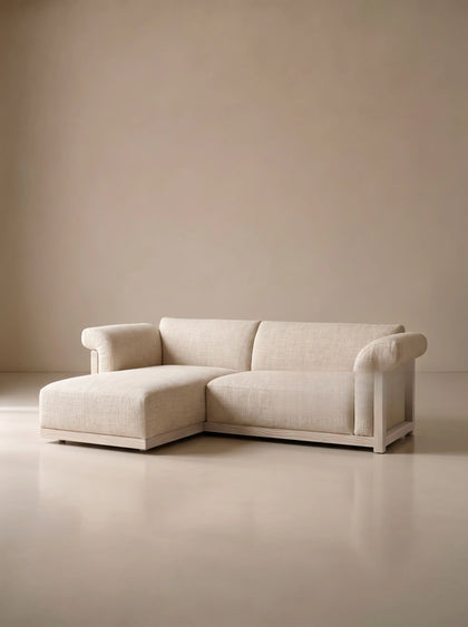 A00044 Linen Sofa — view 02