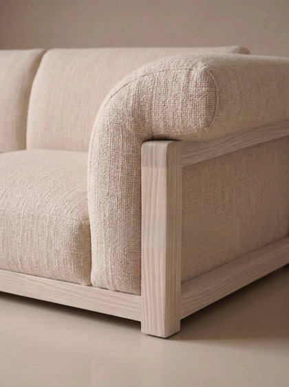 A00044 Linen Sofa — view 03