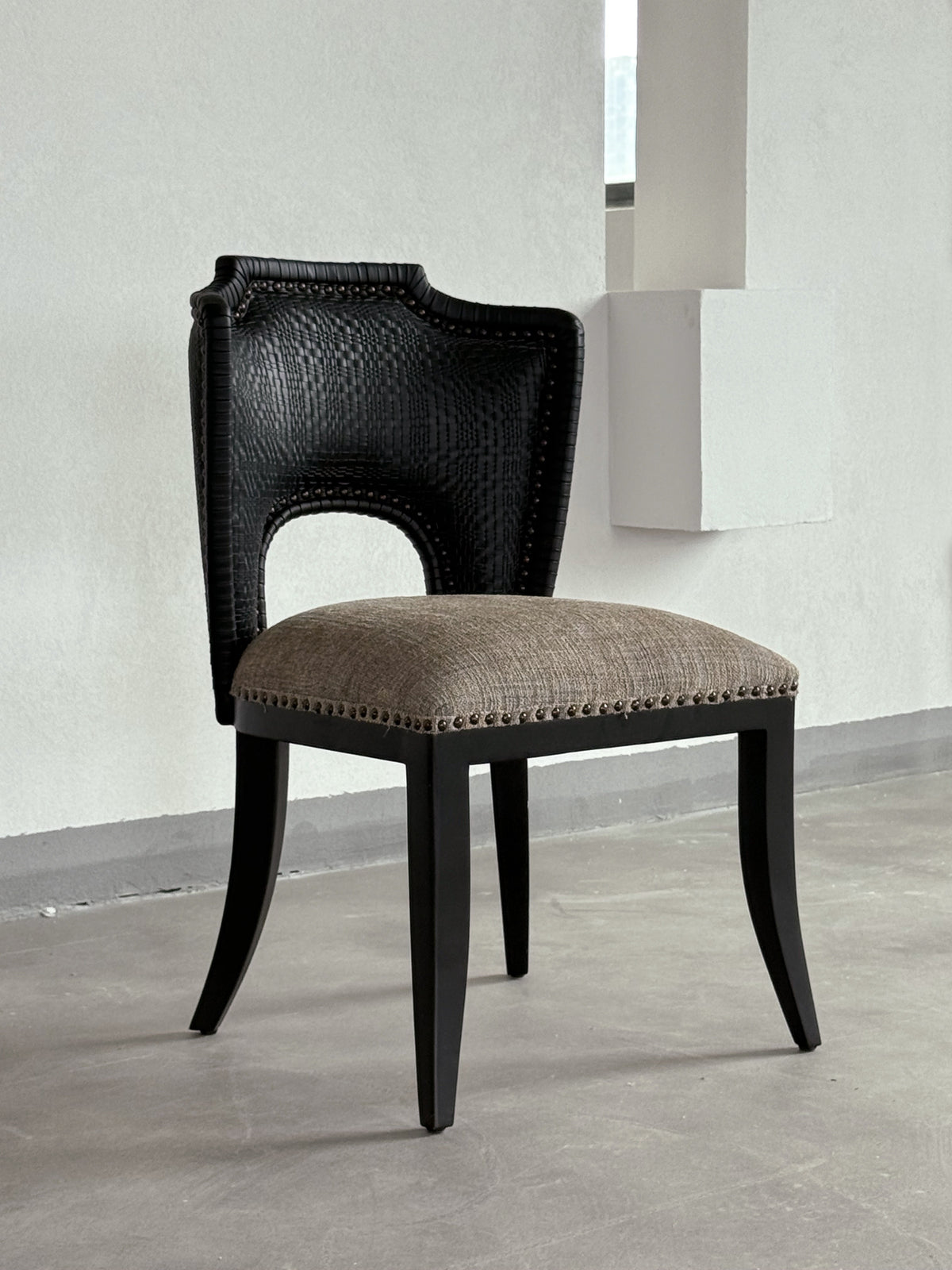 A00017 Dining Chair in a finished interior.