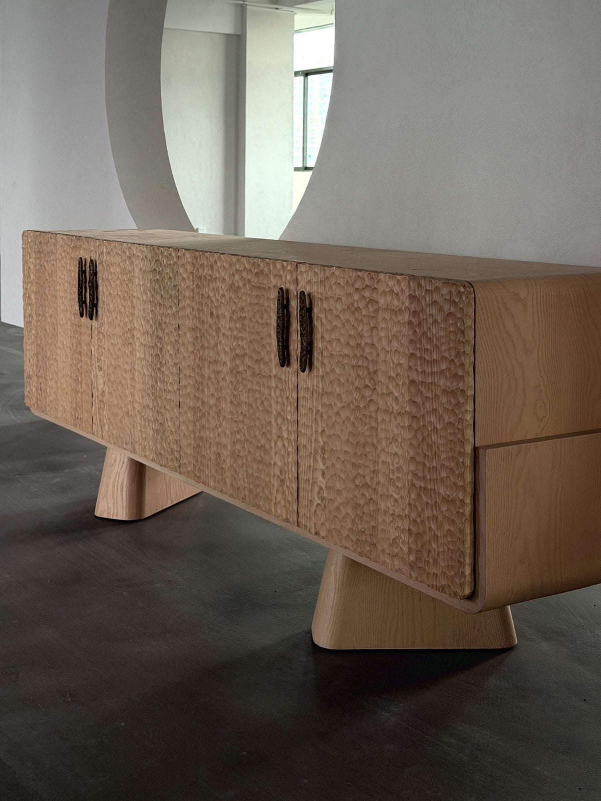 A00016 Sideboard in a finished interior.