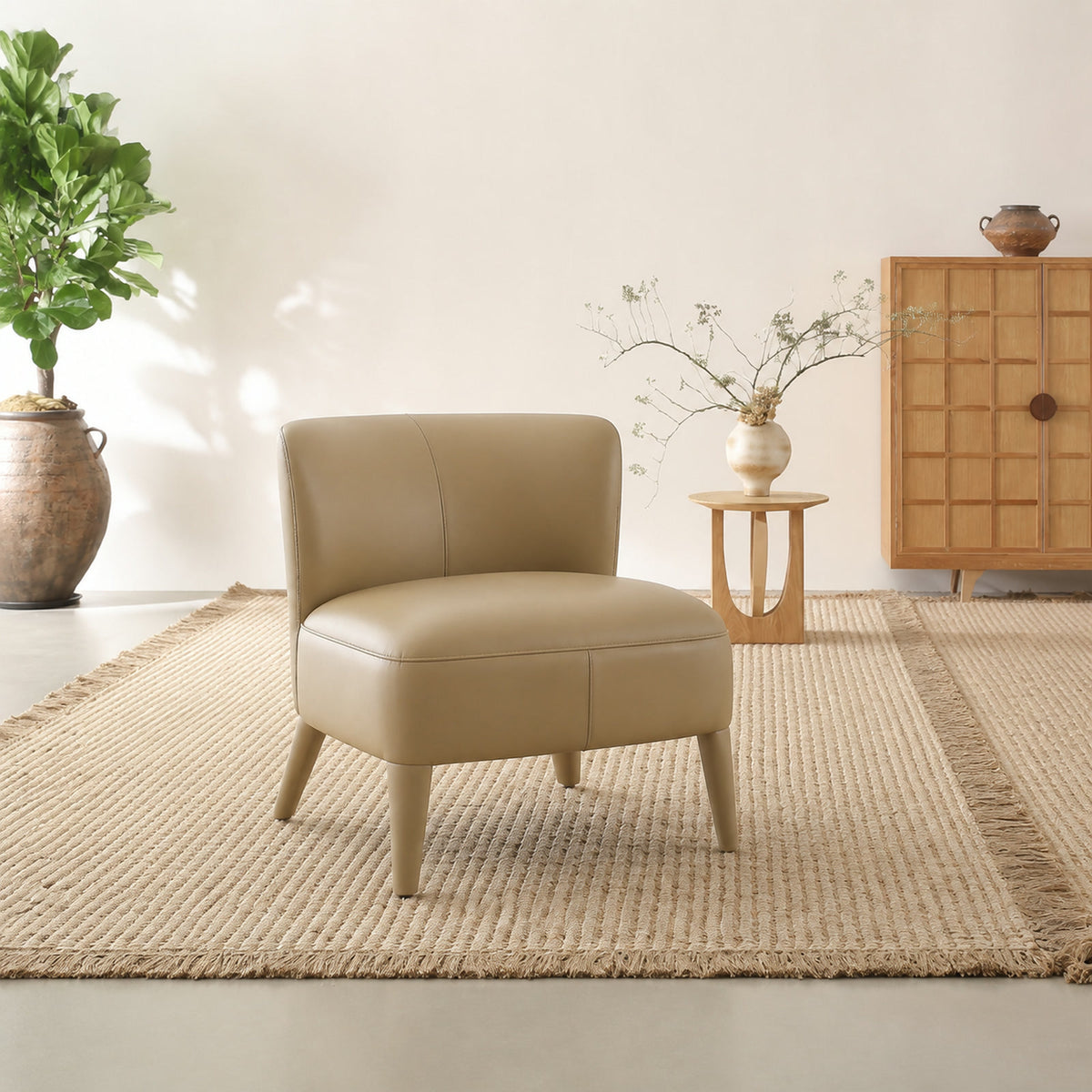 A560-A Armchair in a finished interior.