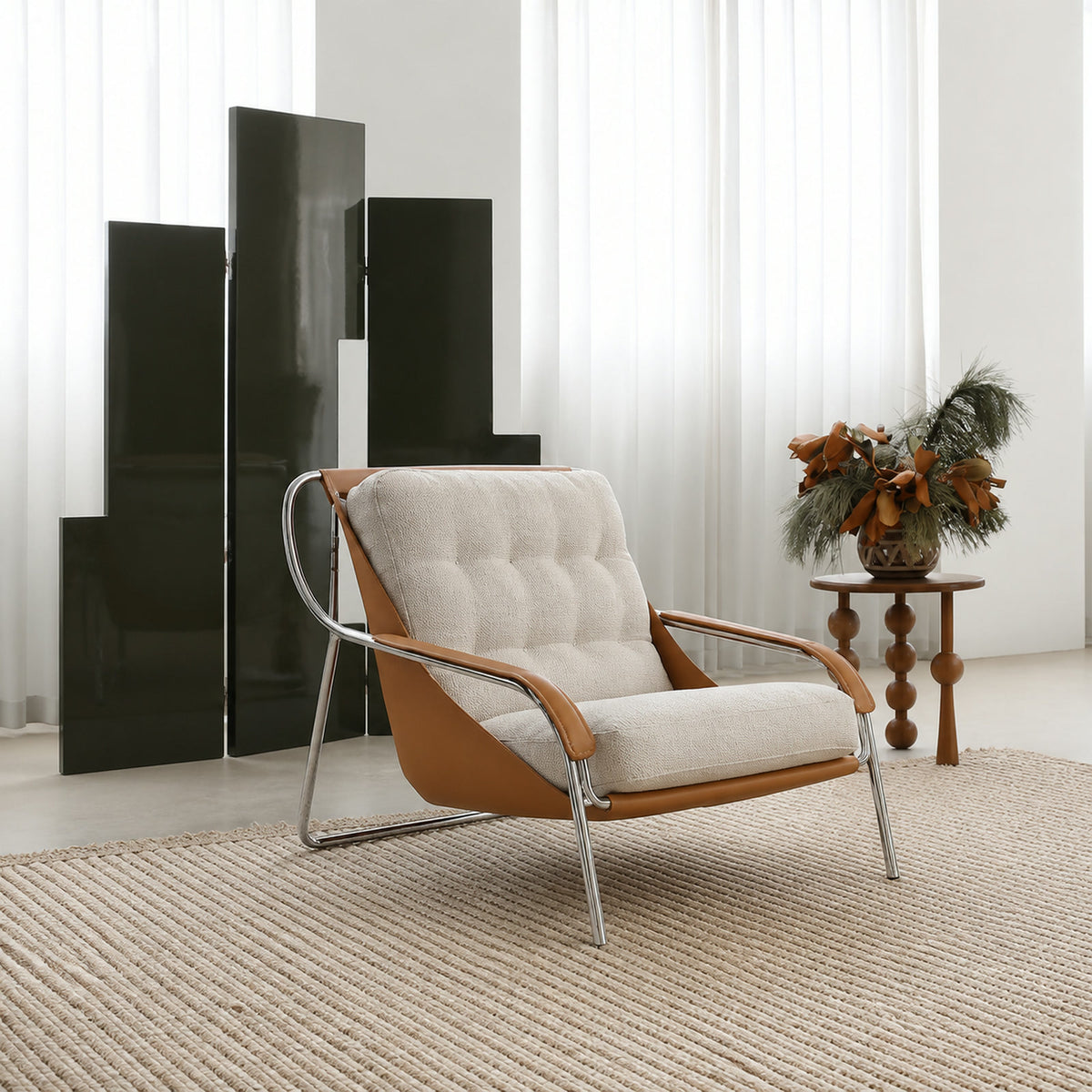 A564 Armchair in a finished interior.