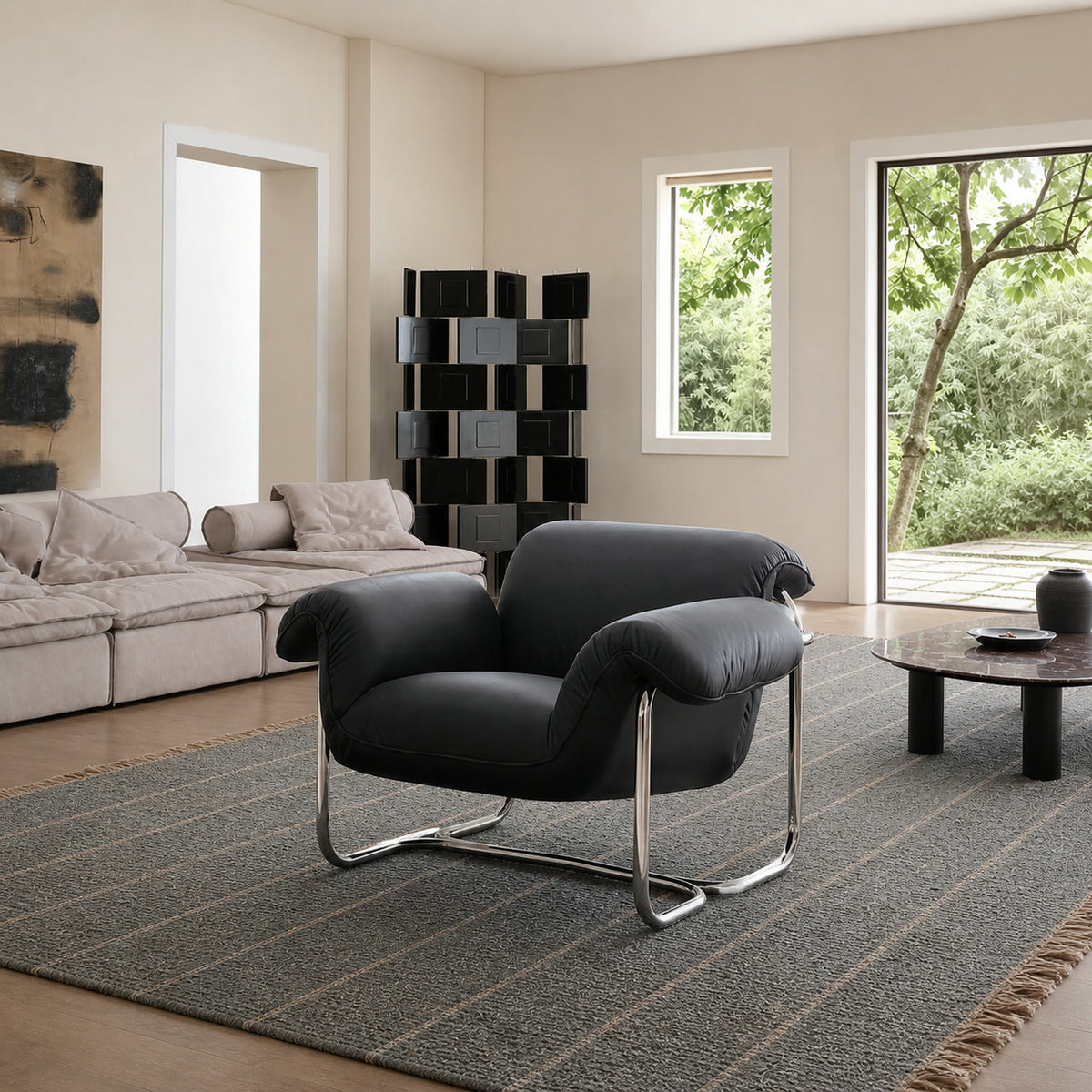 A568 Armchair in a finished interior.