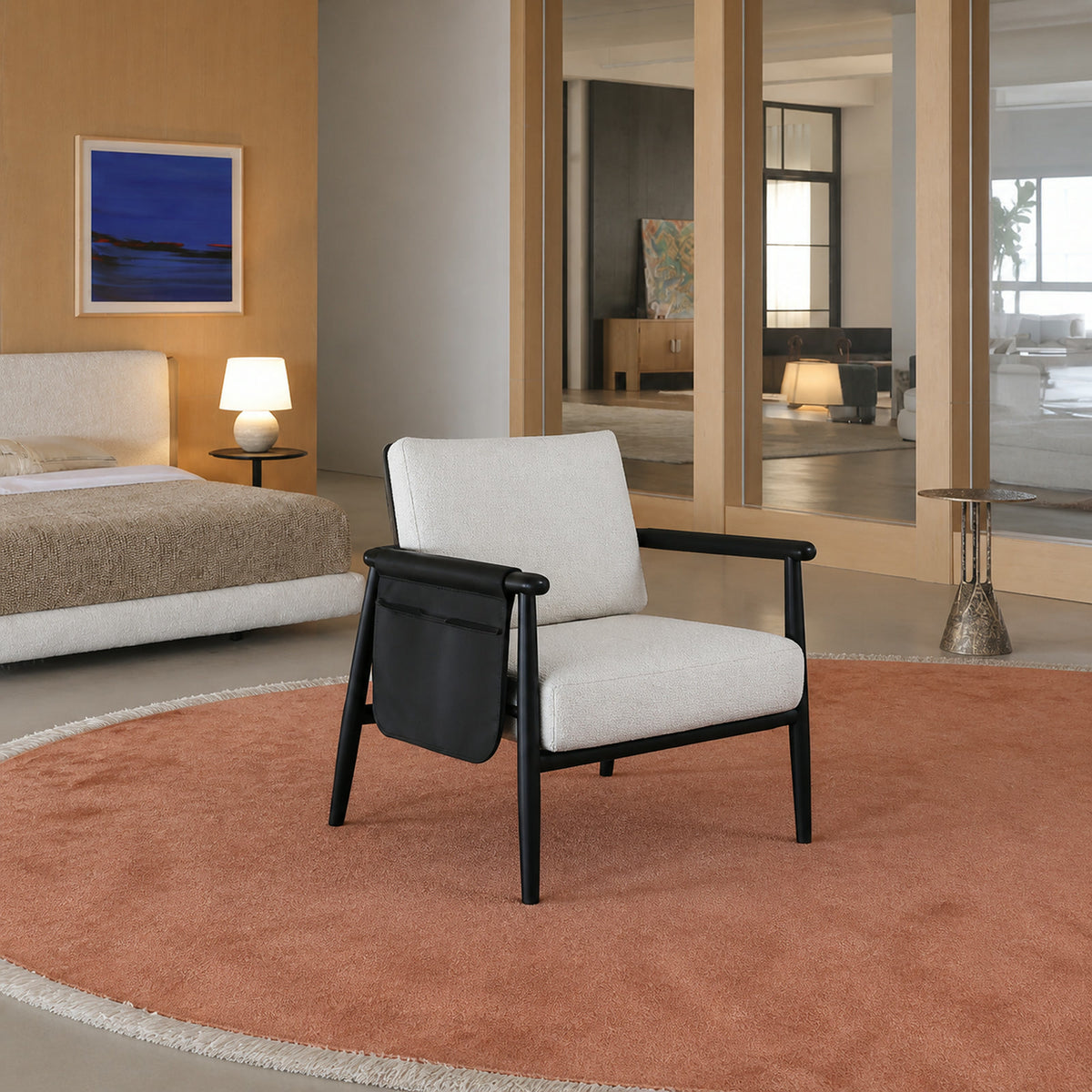 A730 Armchair in a finished interior.