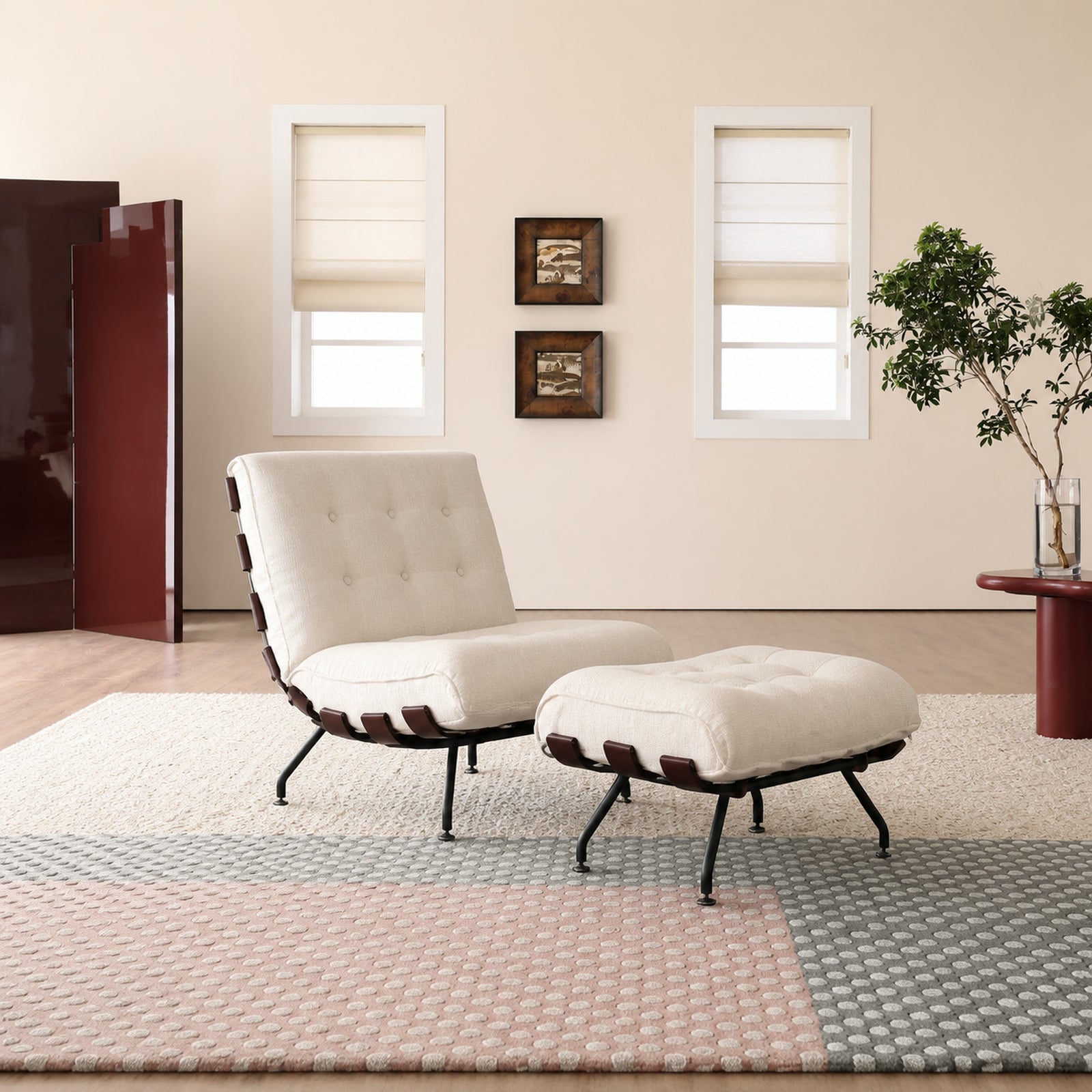A746 Armchair in a finished interior.