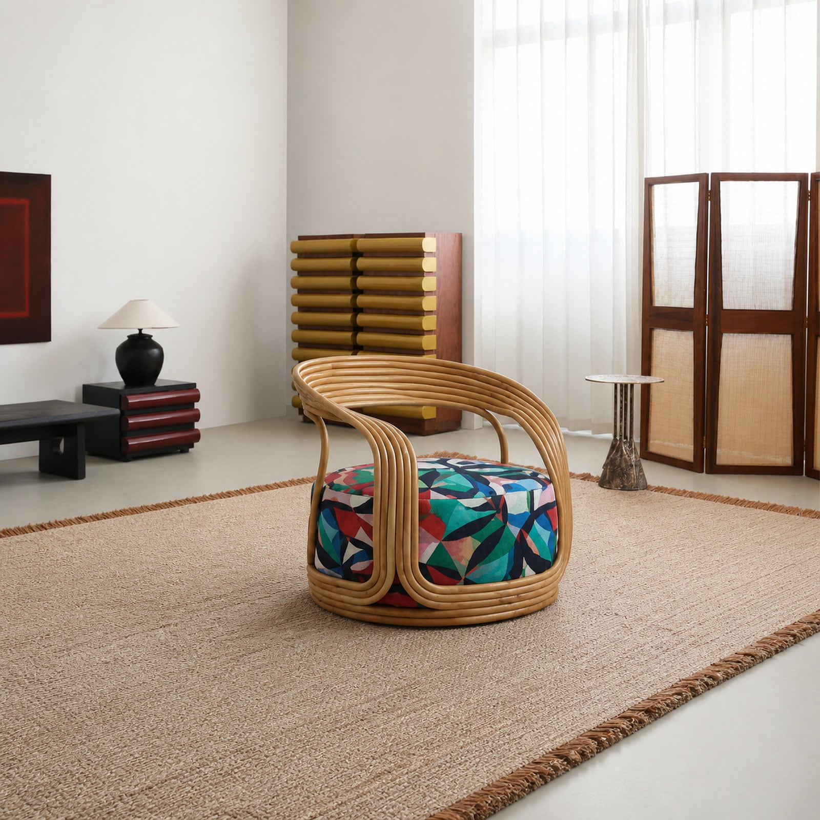 A750 Armchair in a finished interior.