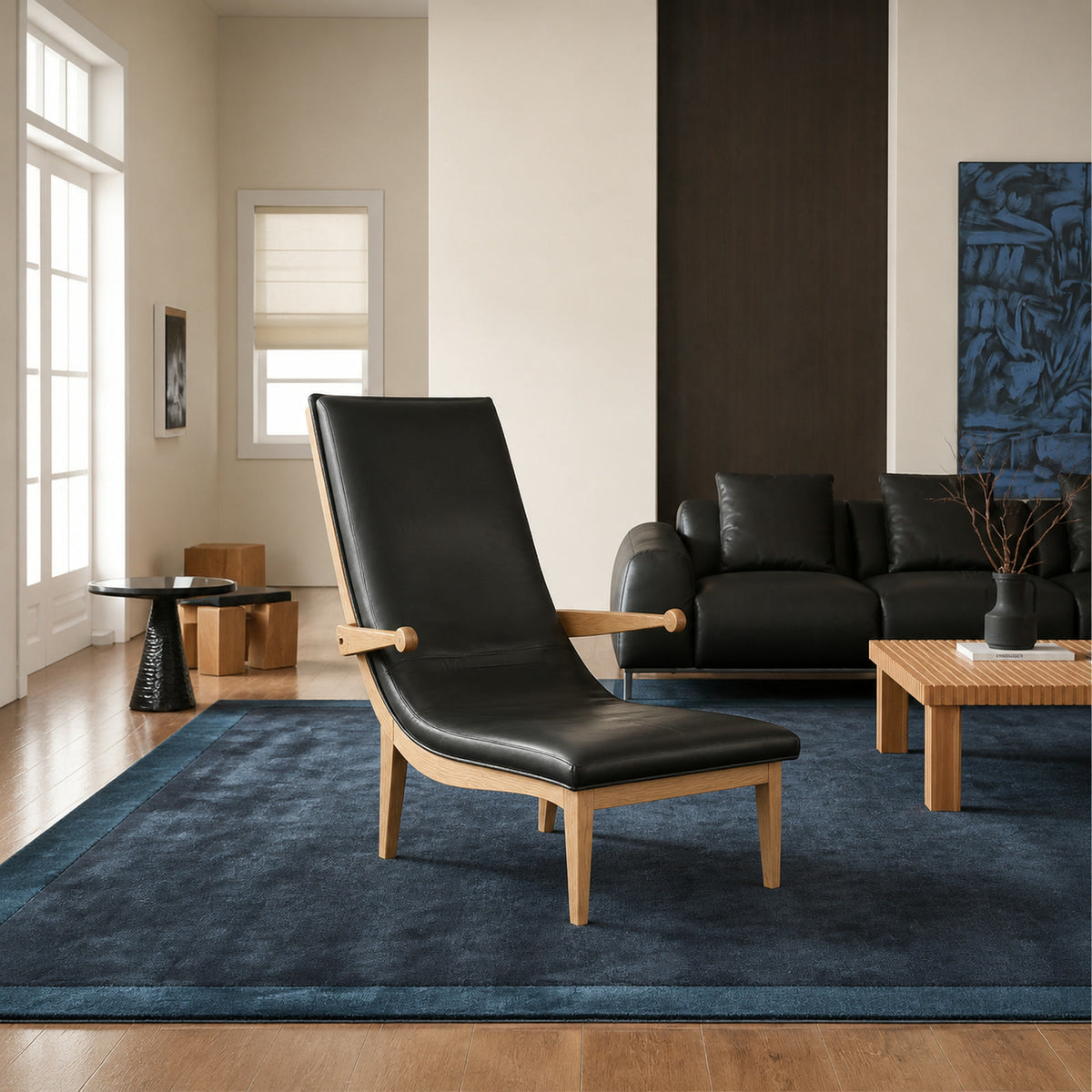 A777 Armchair in a finished interior.