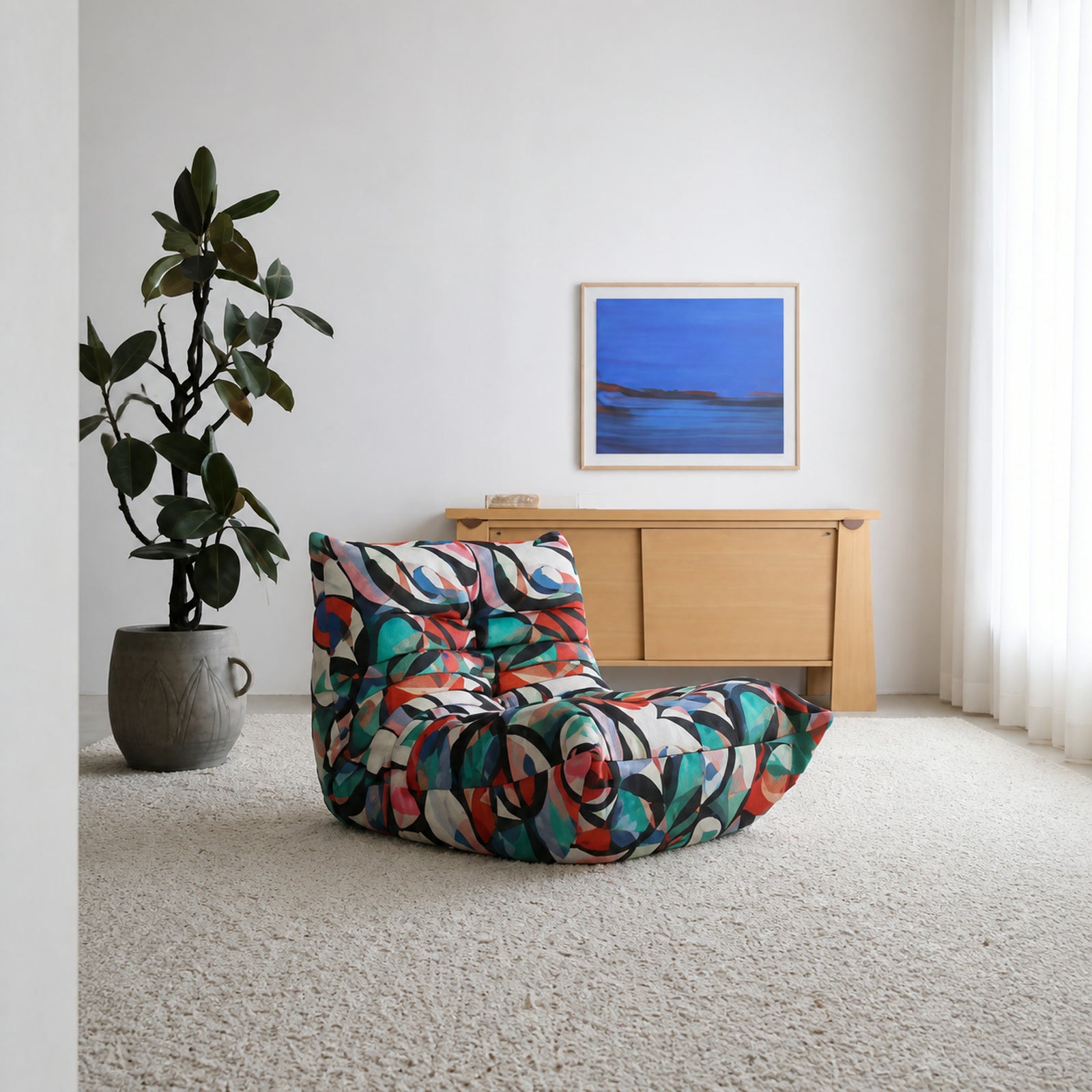 WD603 Armchair in a finished interior.
