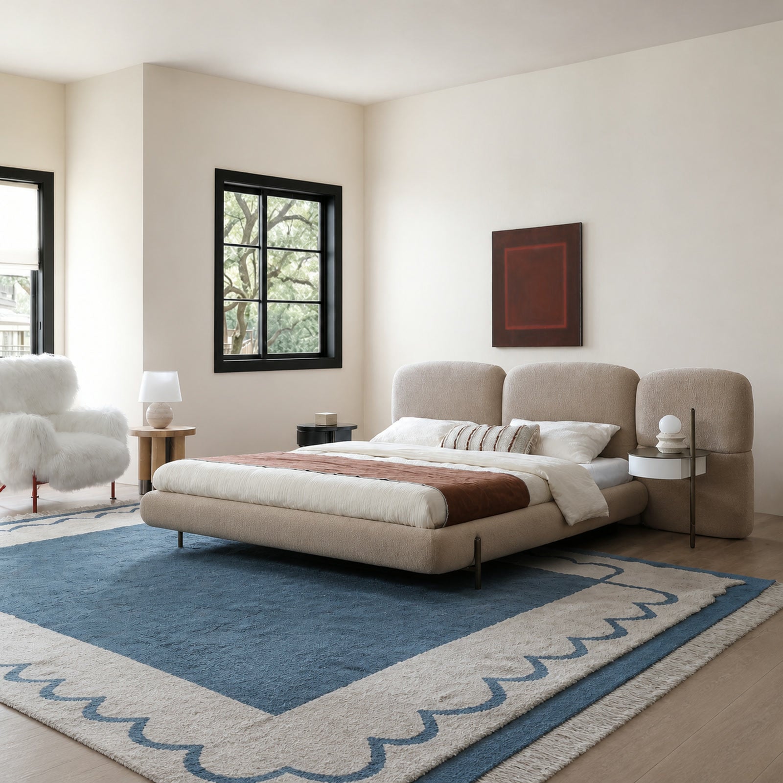 B342 Bed in a finished interior.