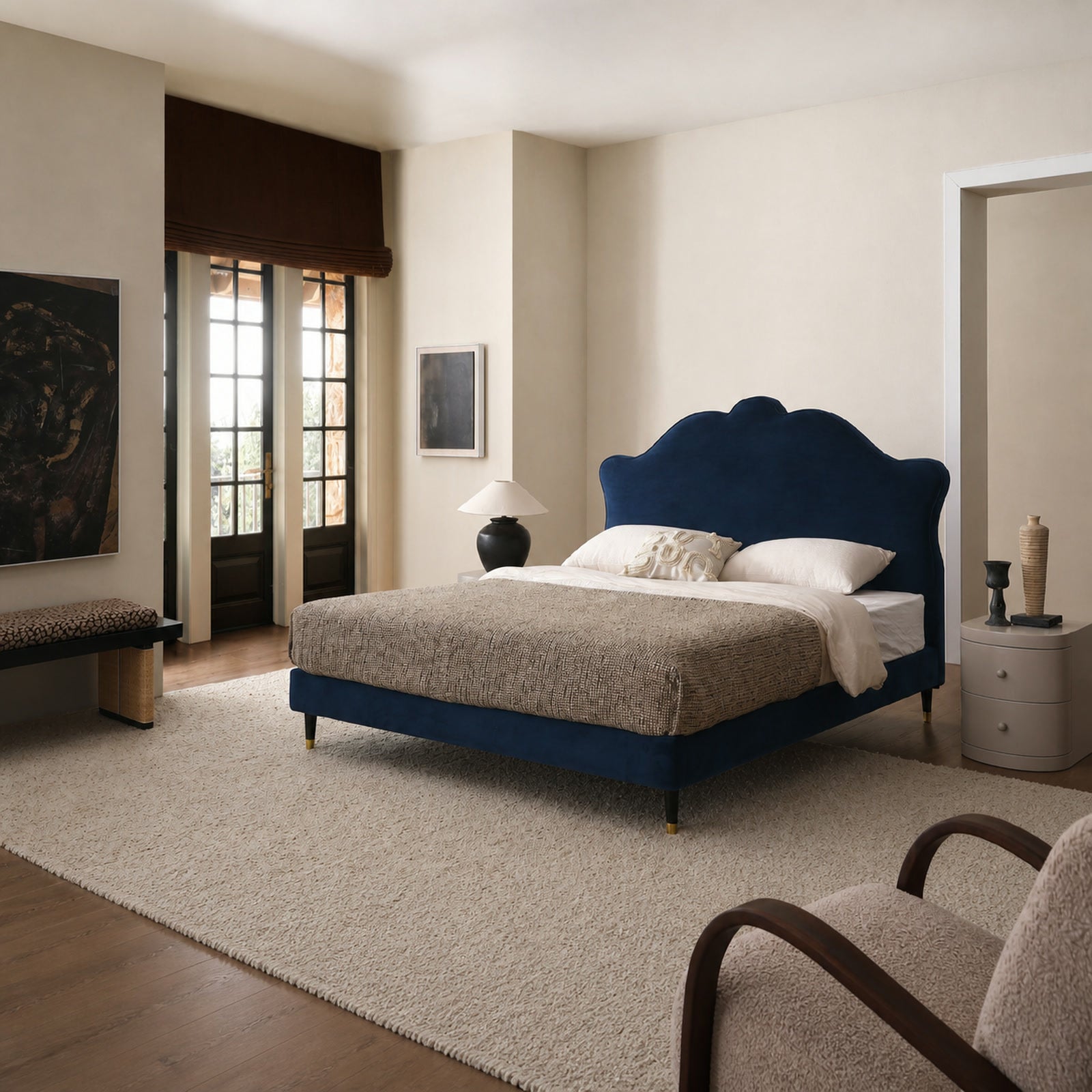 B614 Bed in a finished interior.