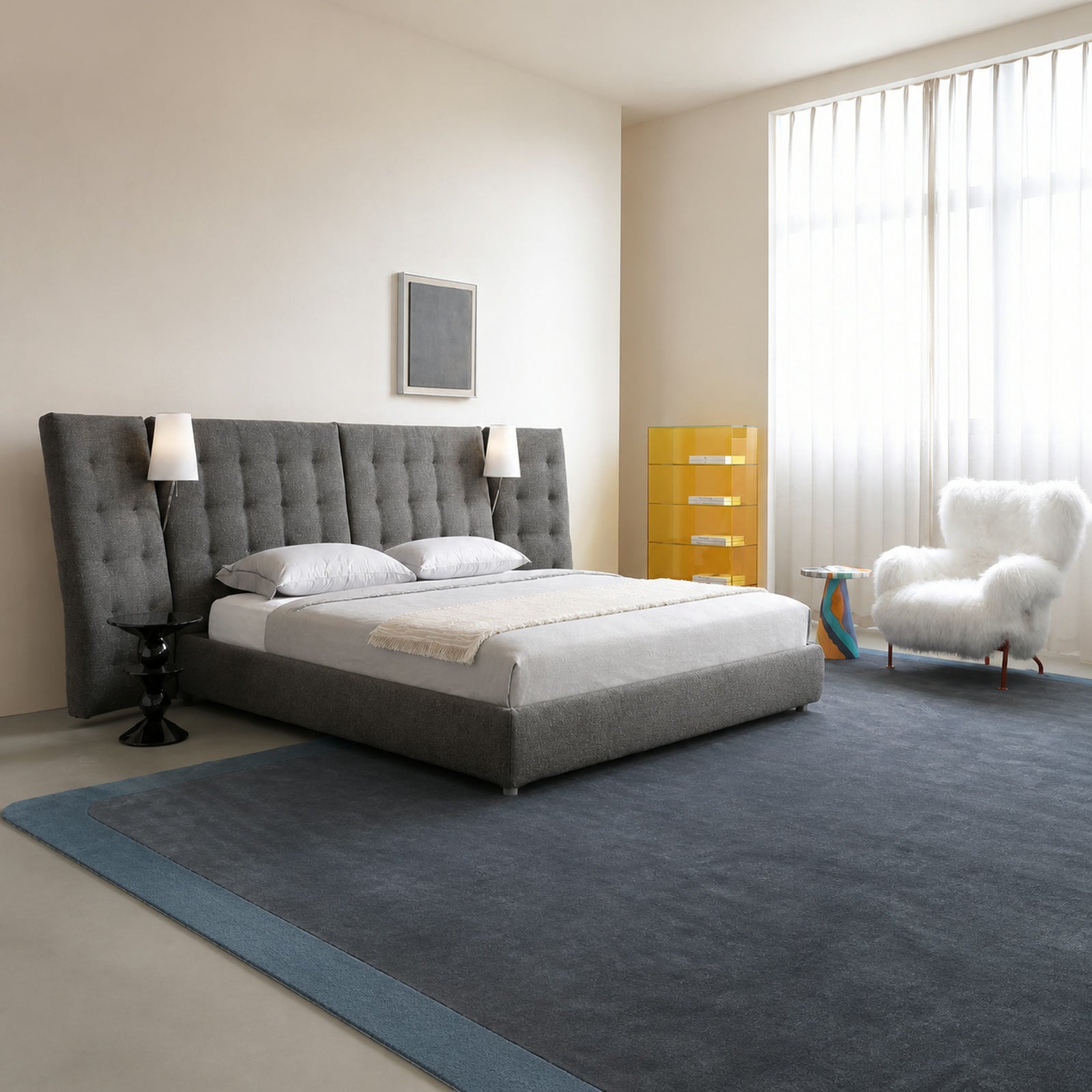 B628 Bed in a finished interior.