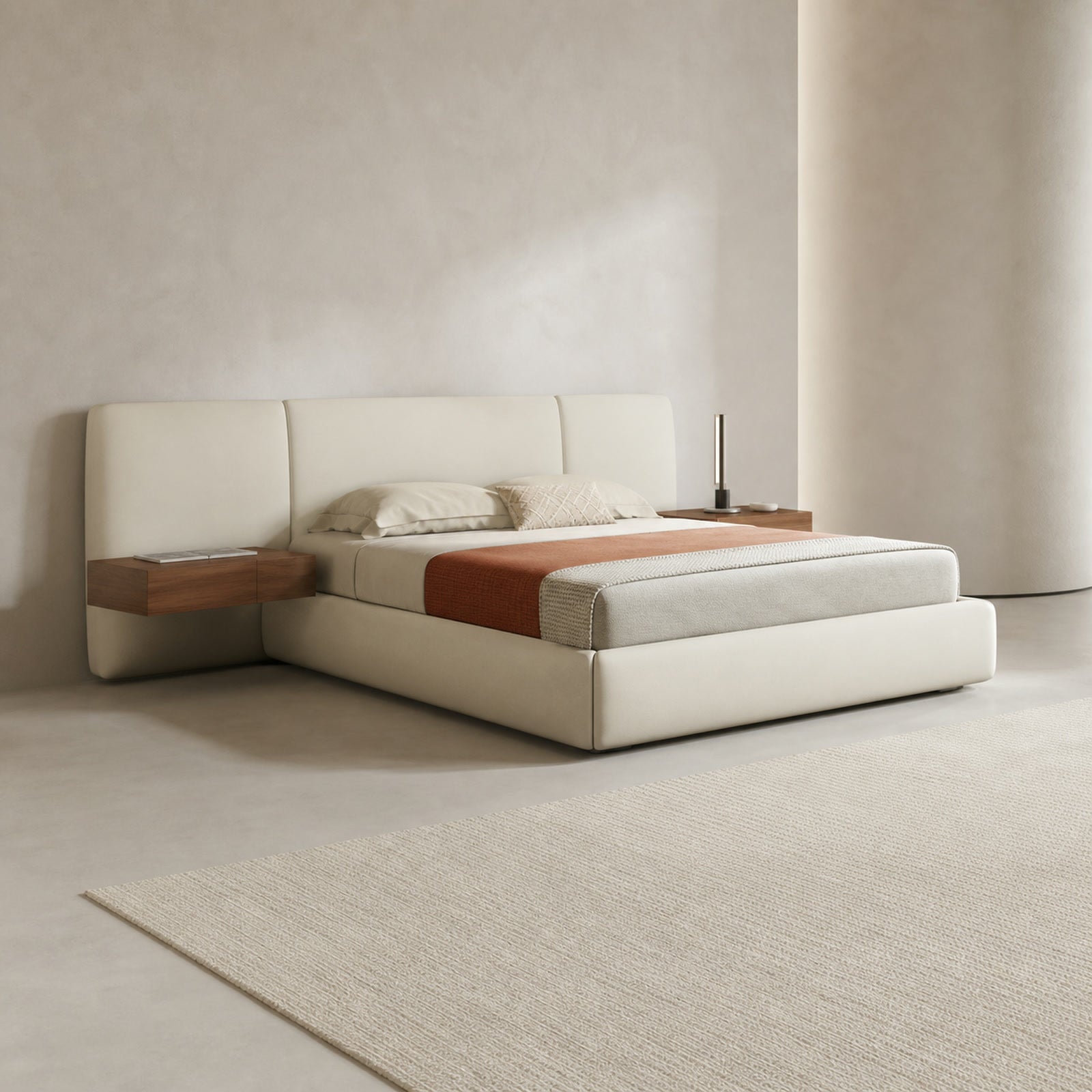 B629 Bed in a finished interior.