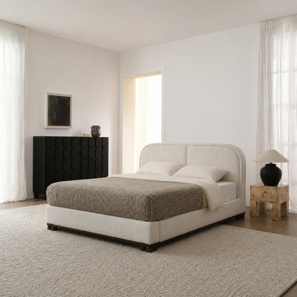 B705 Bed in a finished interior.
