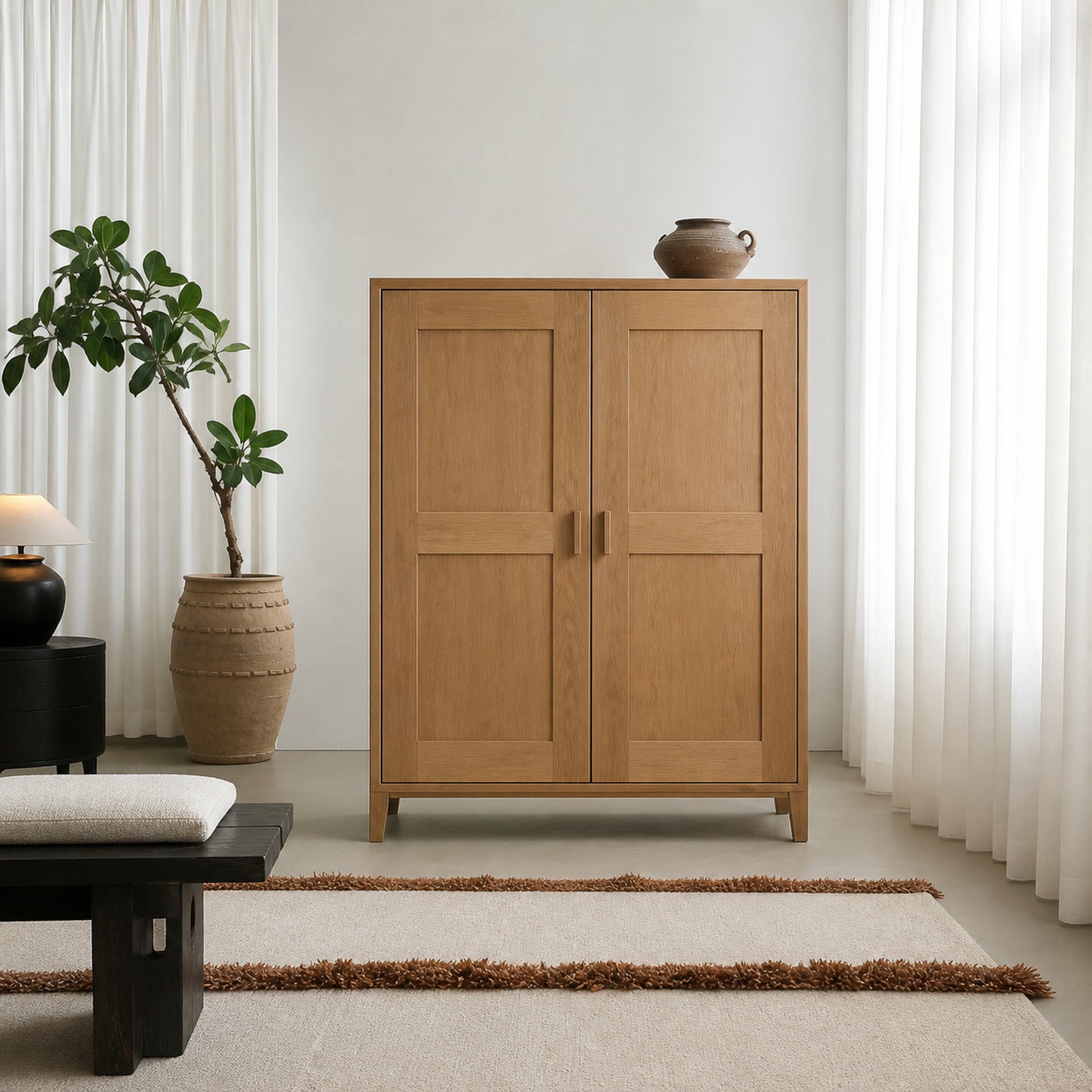 DC326 Cabinet in a finished interior.