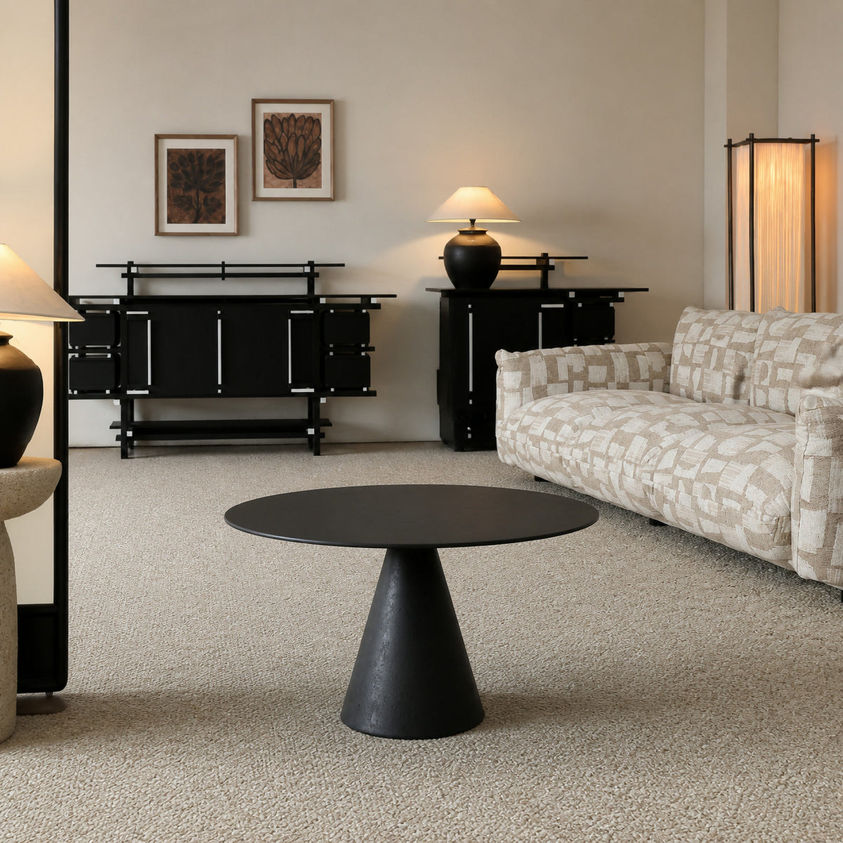 LA312-A Coffee Table in a finished interior.