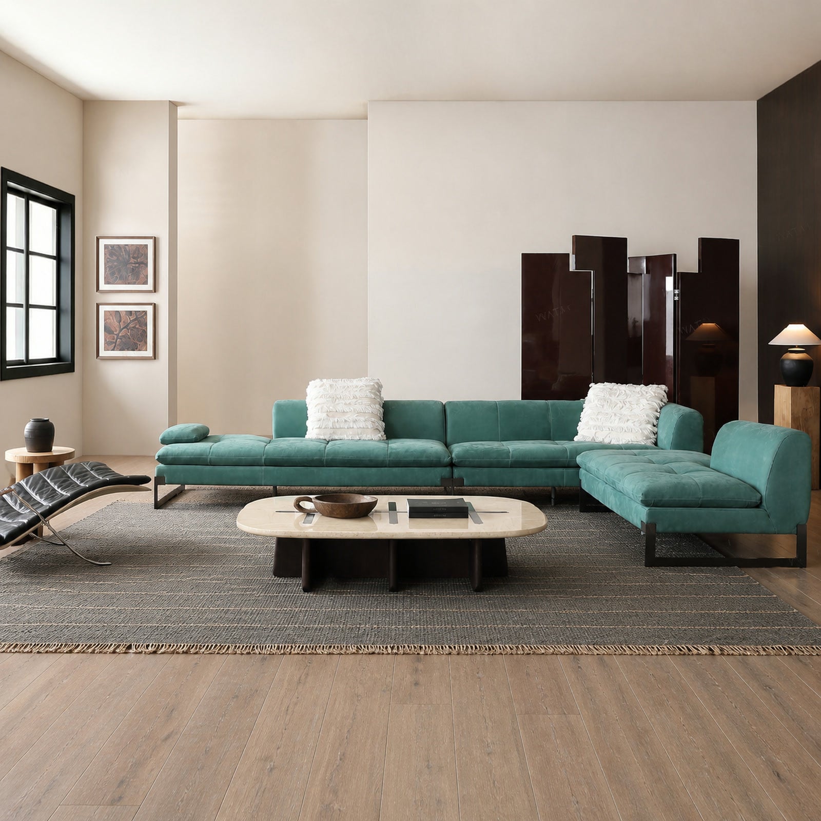 LA336 Coffee Table in a finished interior.