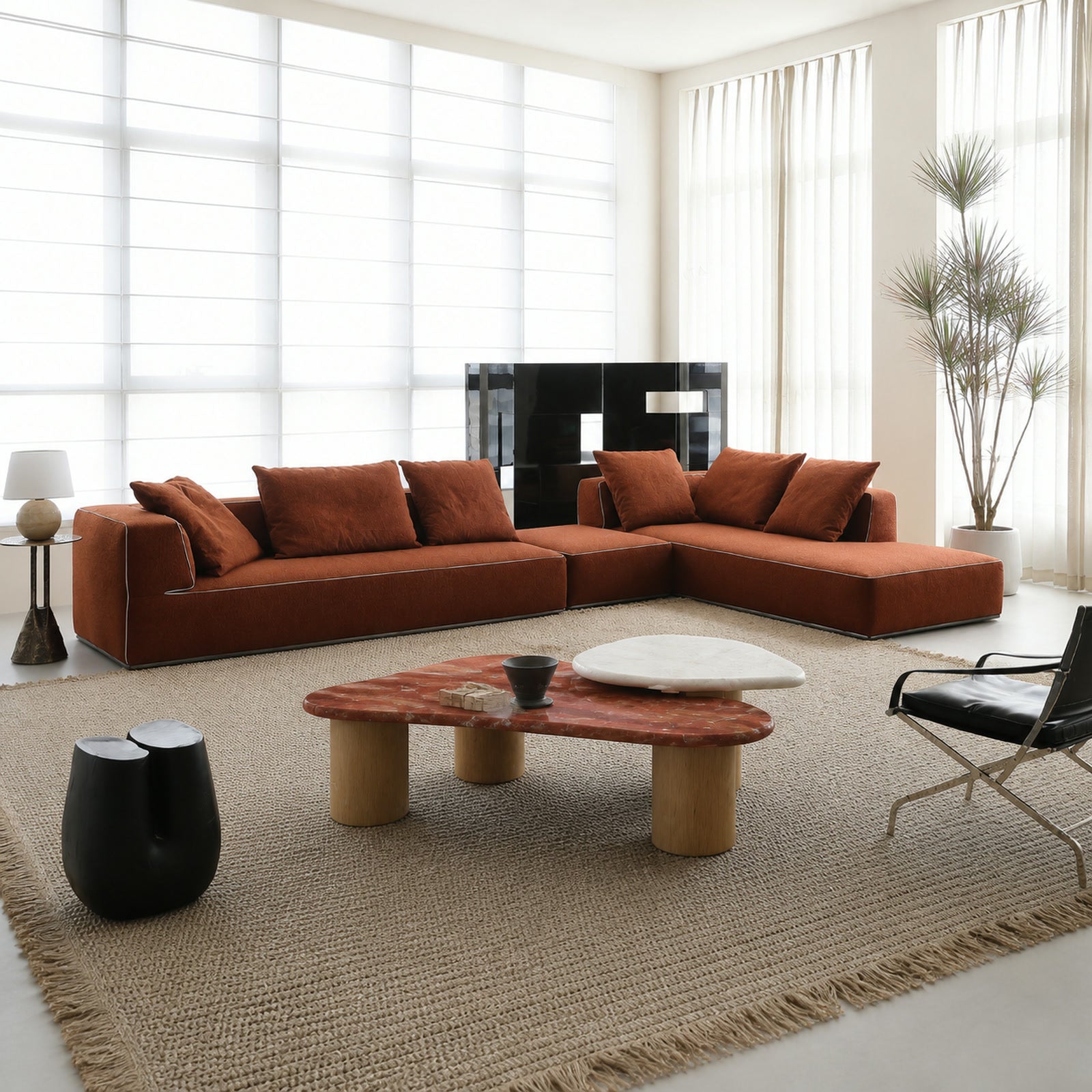 LA722 Coffee Table in a finished interior.