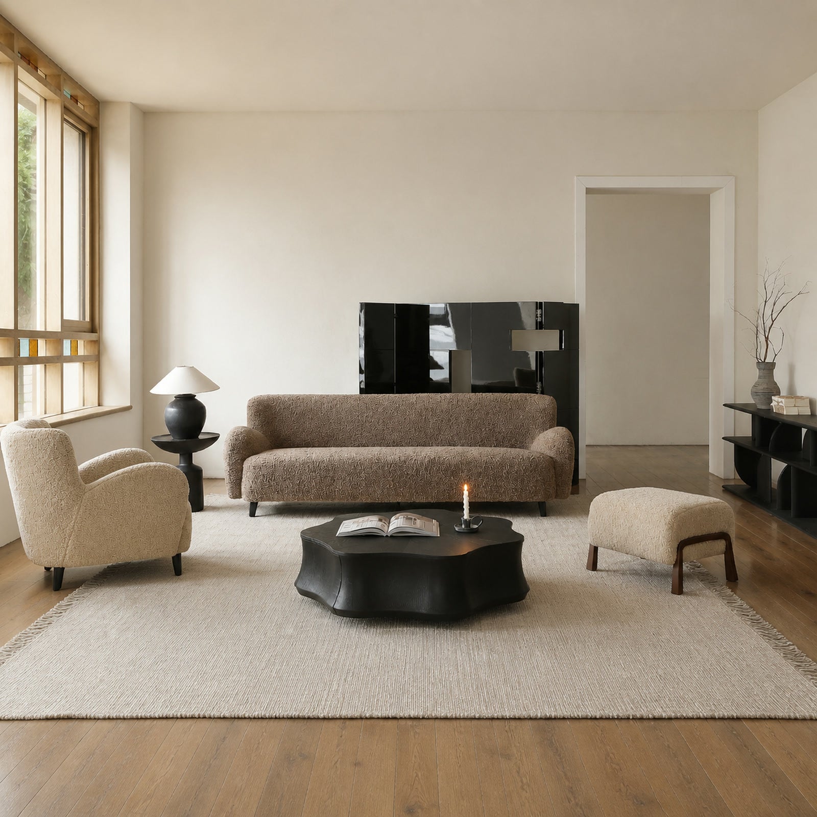 LA737 Coffee Table in a finished interior.