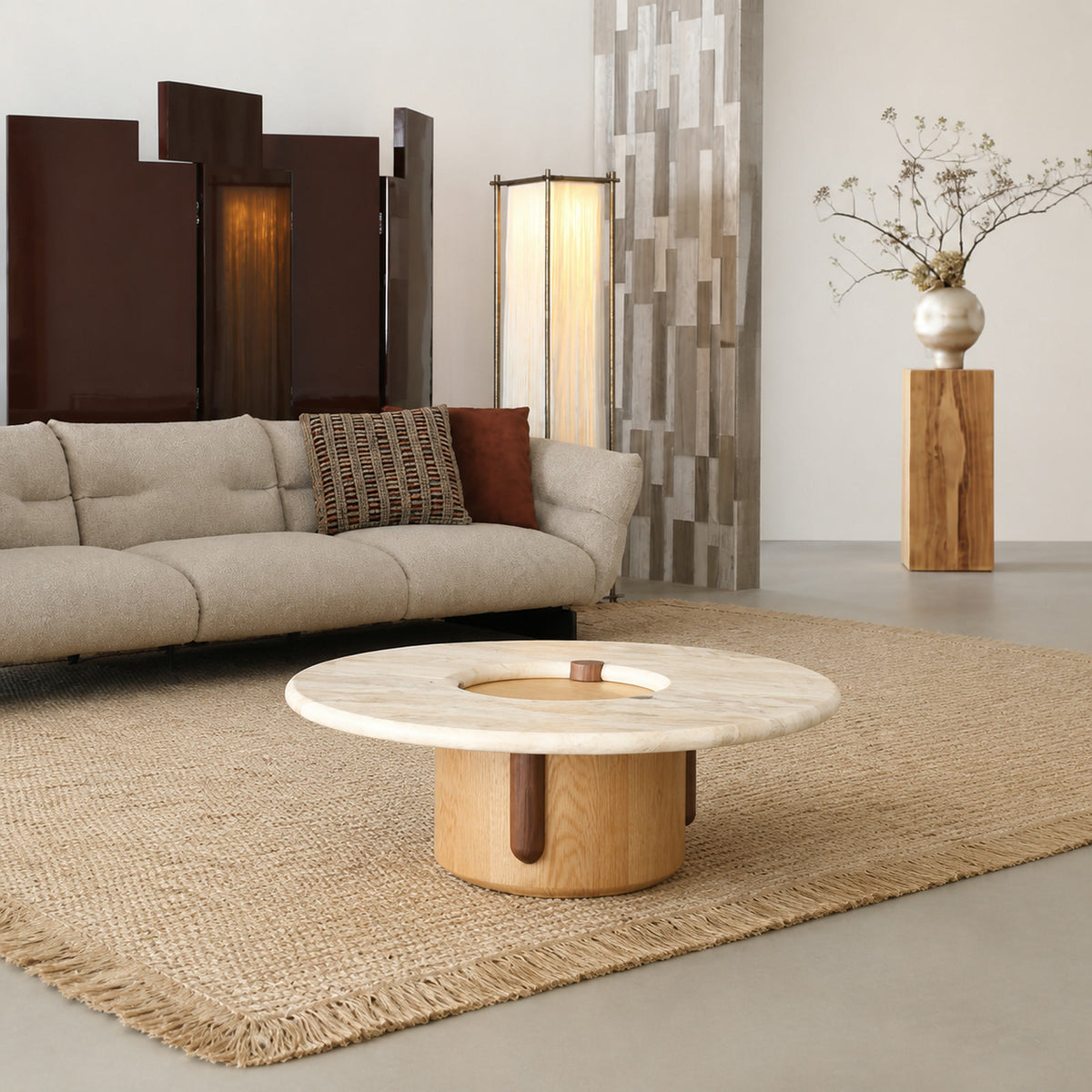 LA739 Coffee Table in a finished interior.