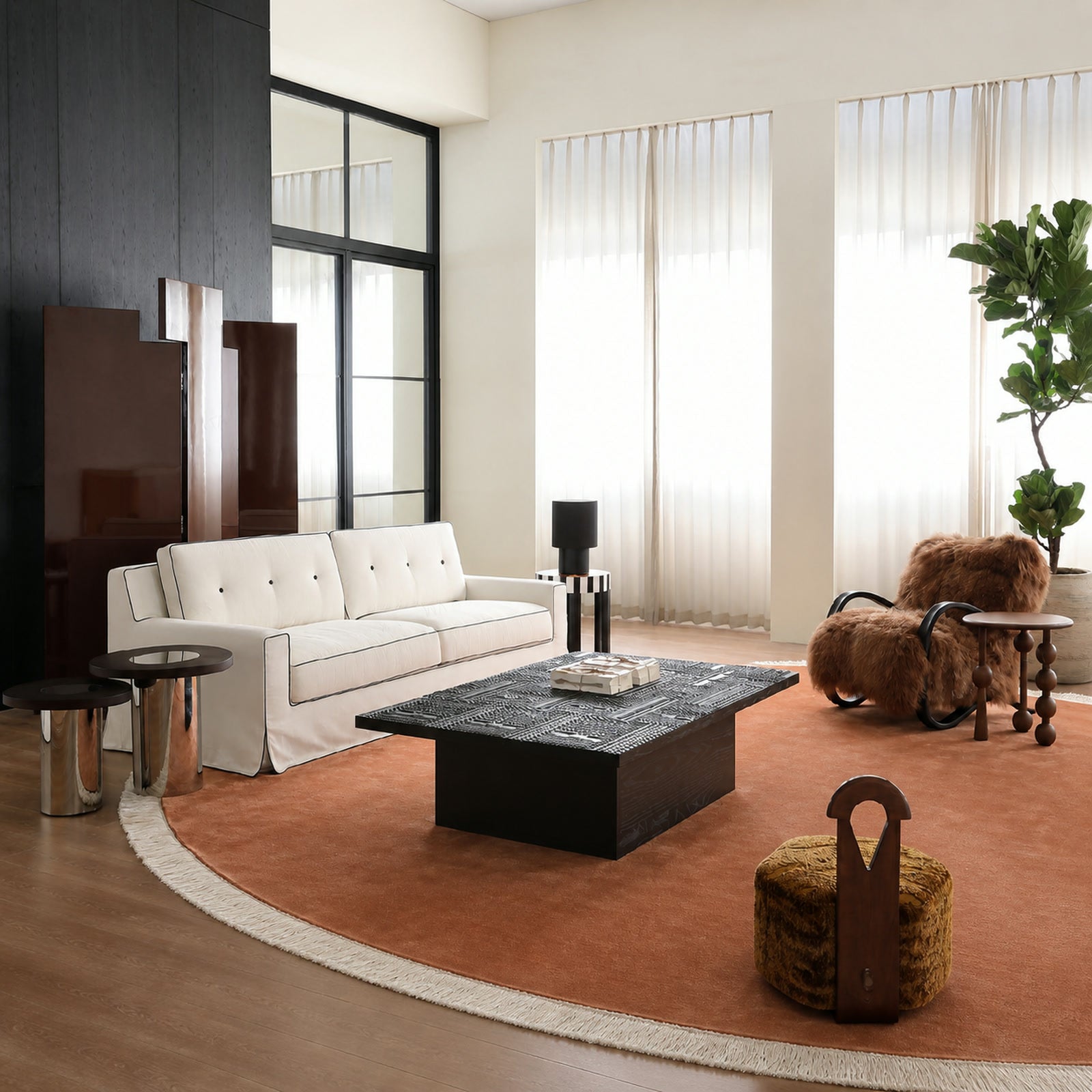 LA746 Coffee Table in a finished interior.