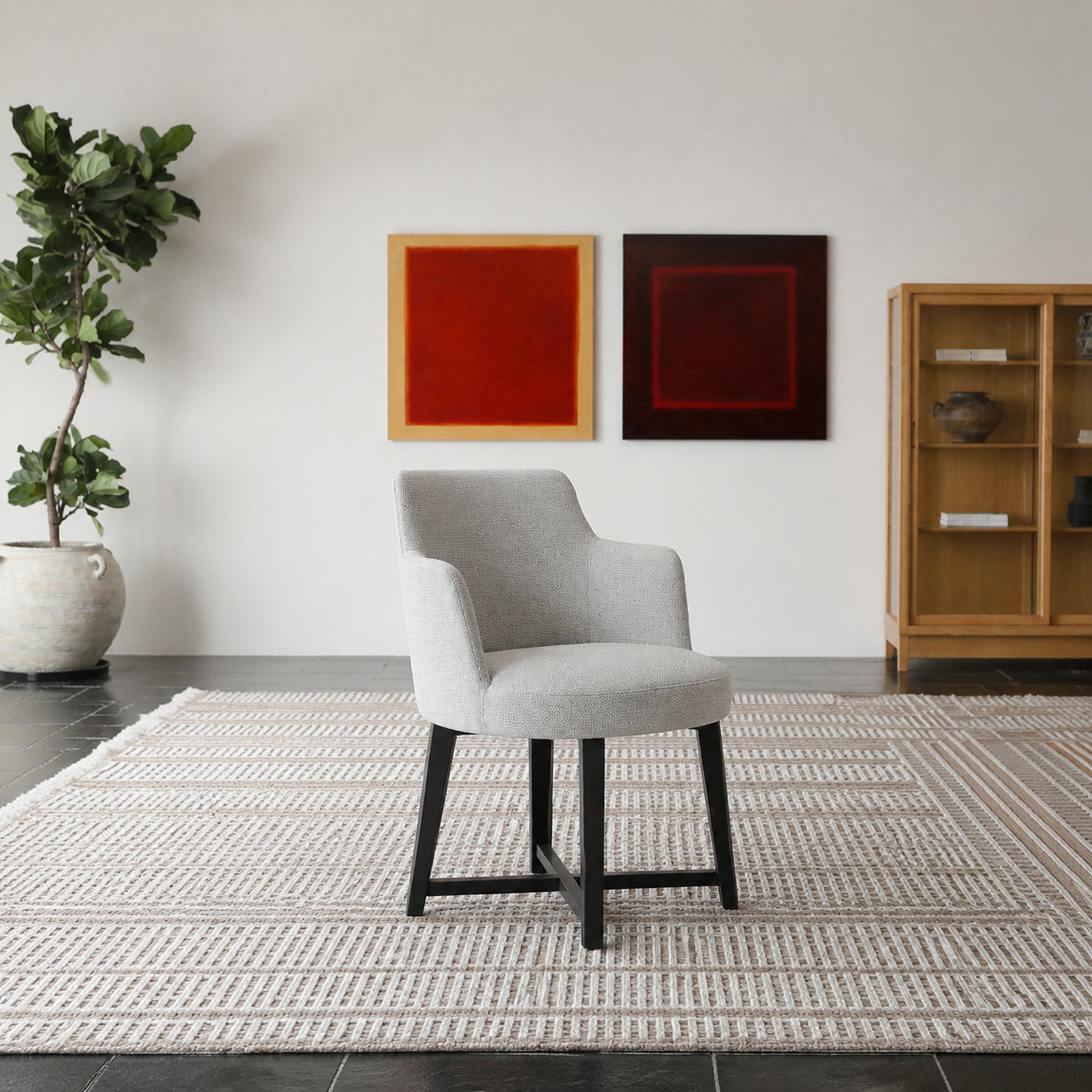 C757 Dining Chair in a finished interior.