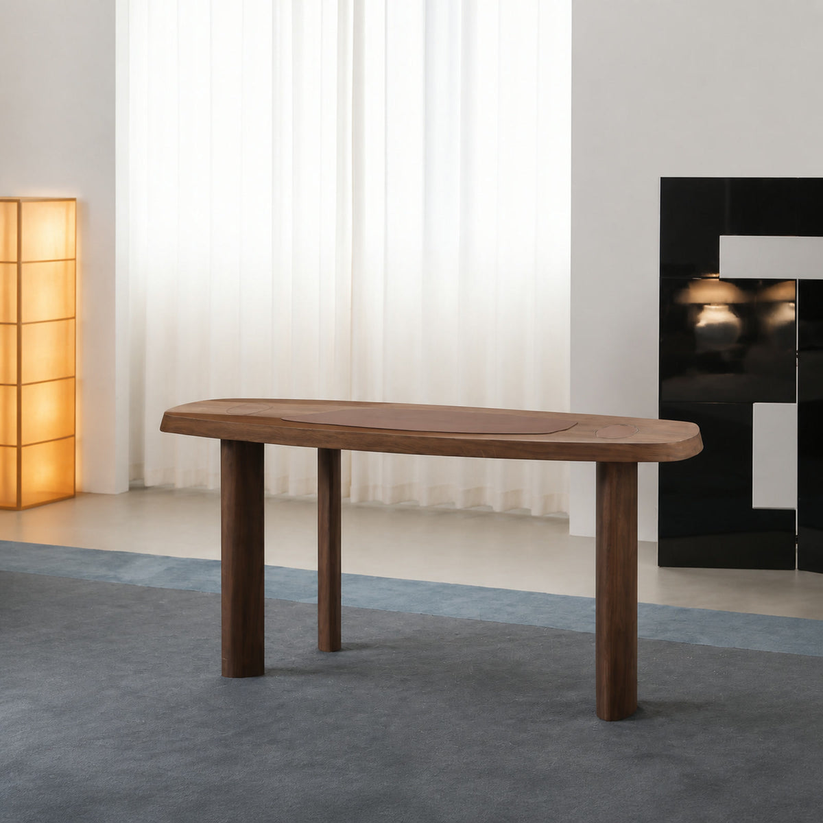 BT705 Desk in a finished interior.