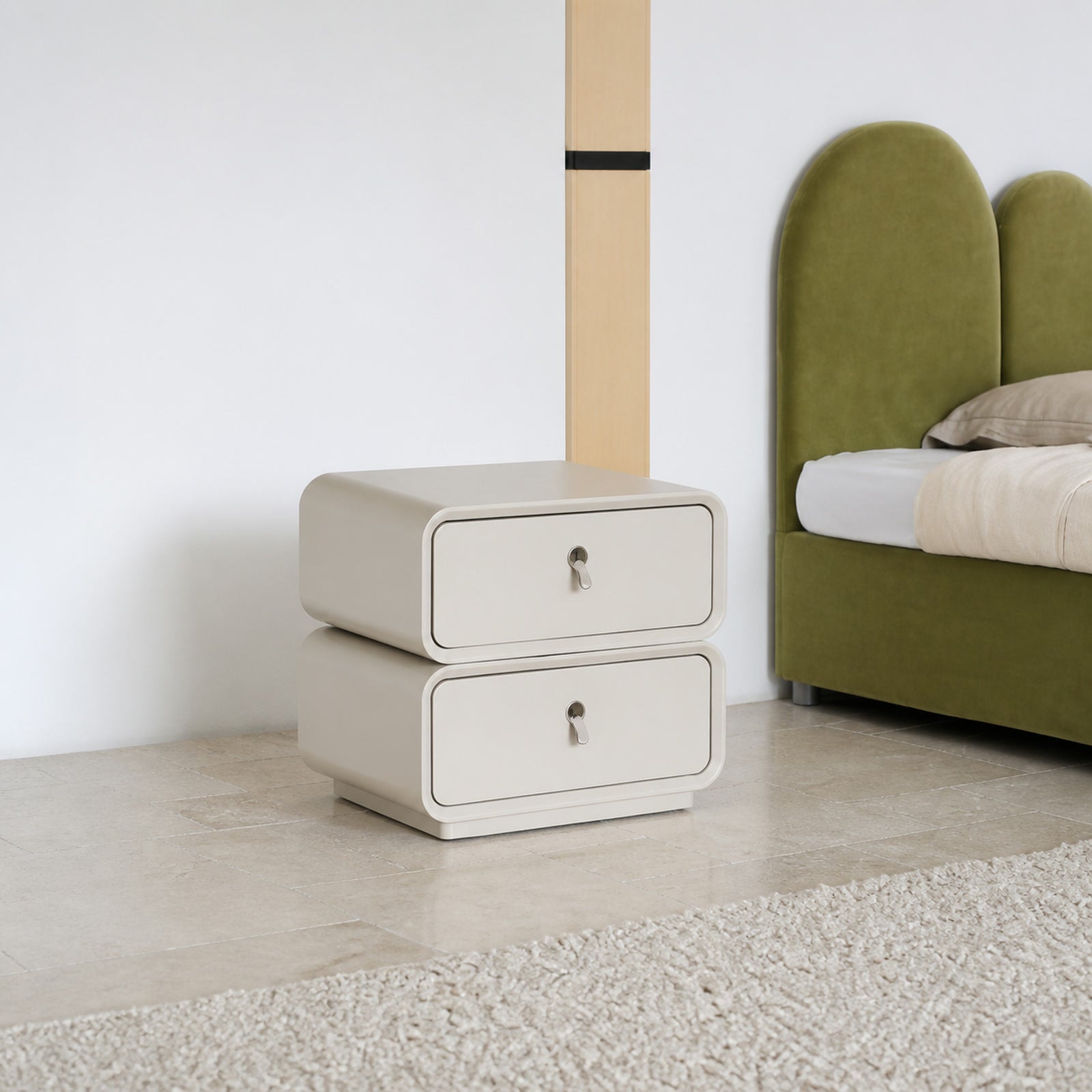 N366 Nightstand in a finished interior.