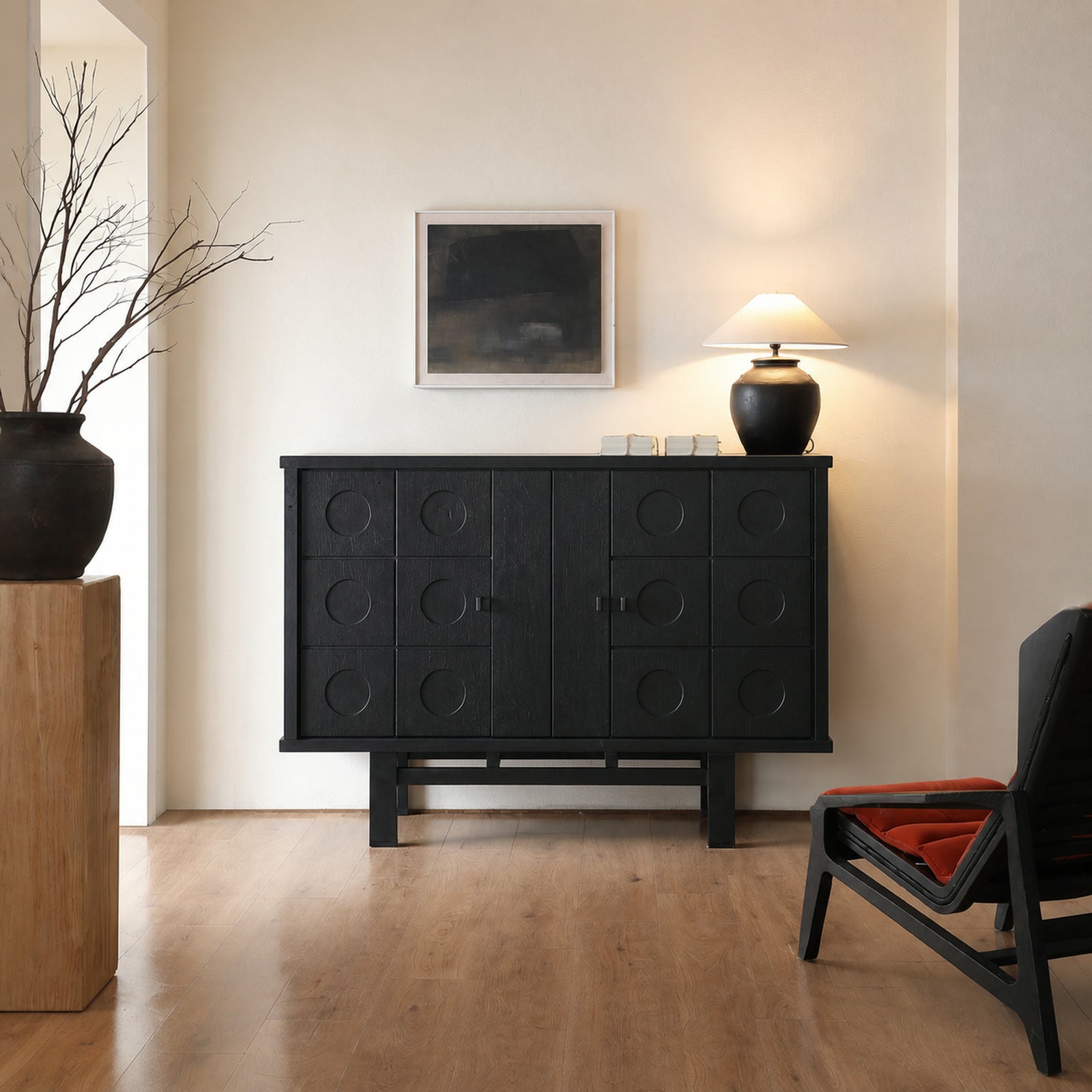 DC304 Sideboard in a finished interior.