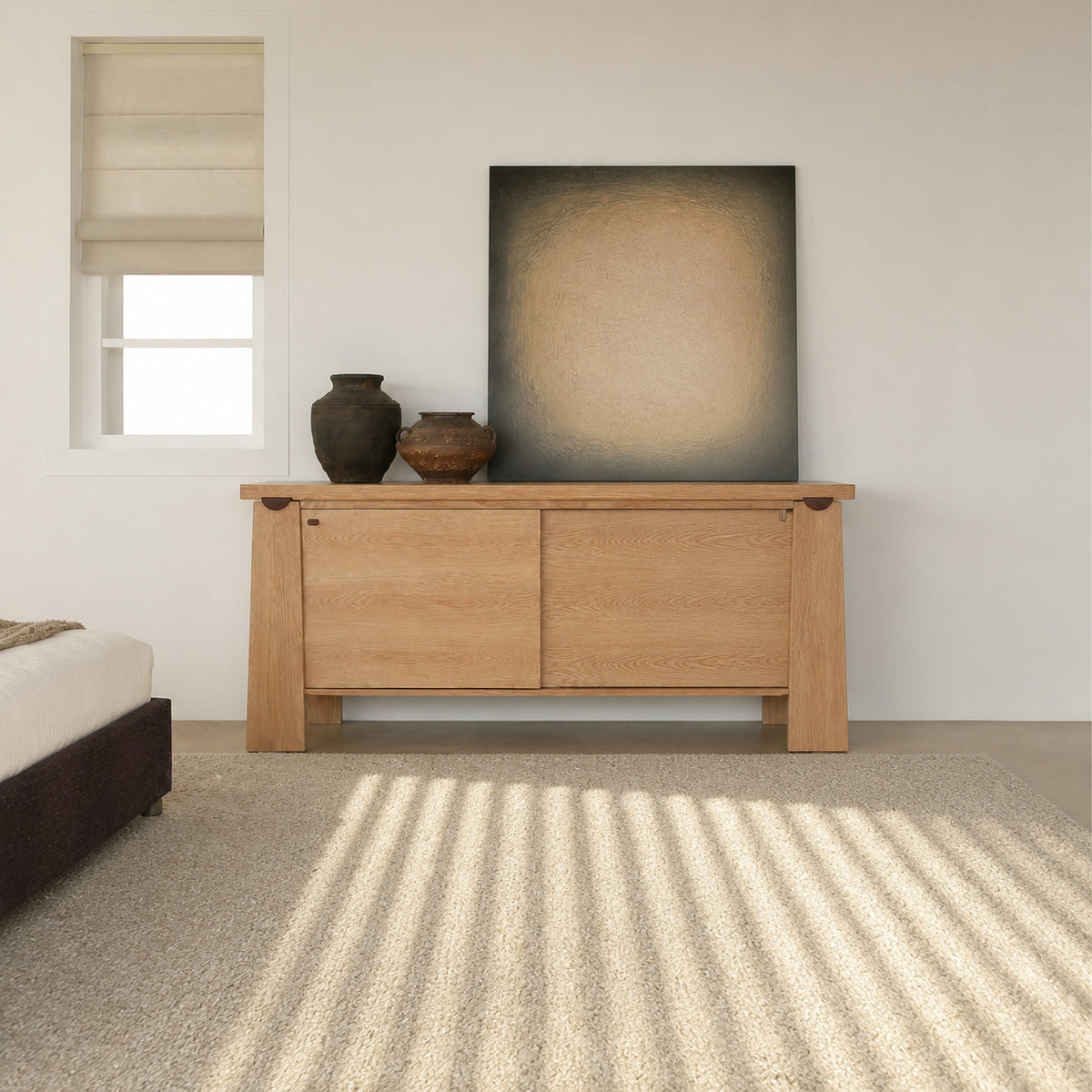 DC717 Sideboard in a finished interior.