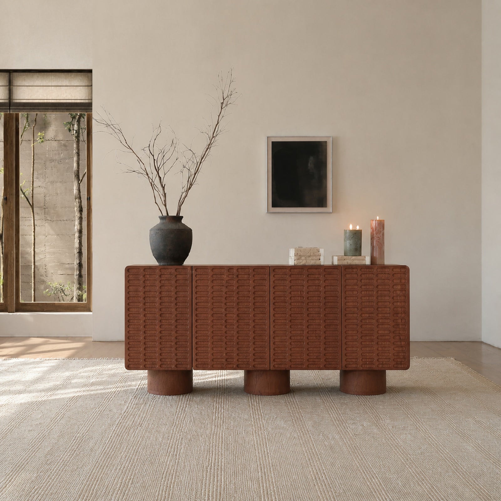 DC723 Sideboard in a finished interior.