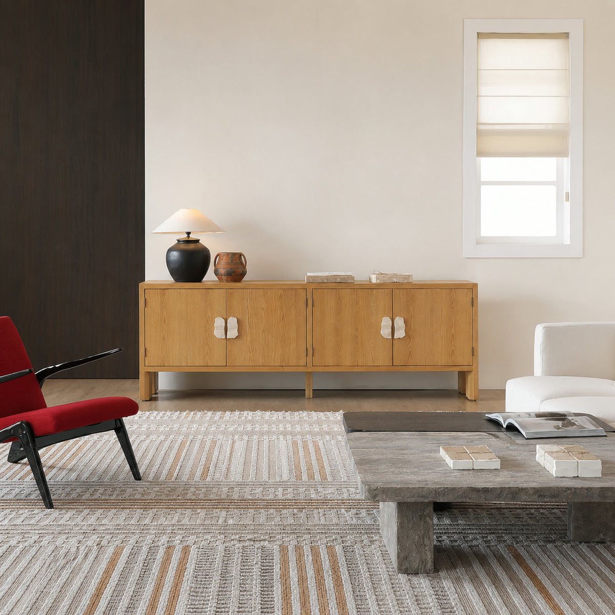 DC730 Sideboard in a finished interior.