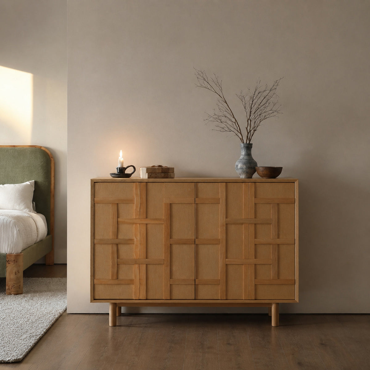 DC734 Sideboard in a finished interior.